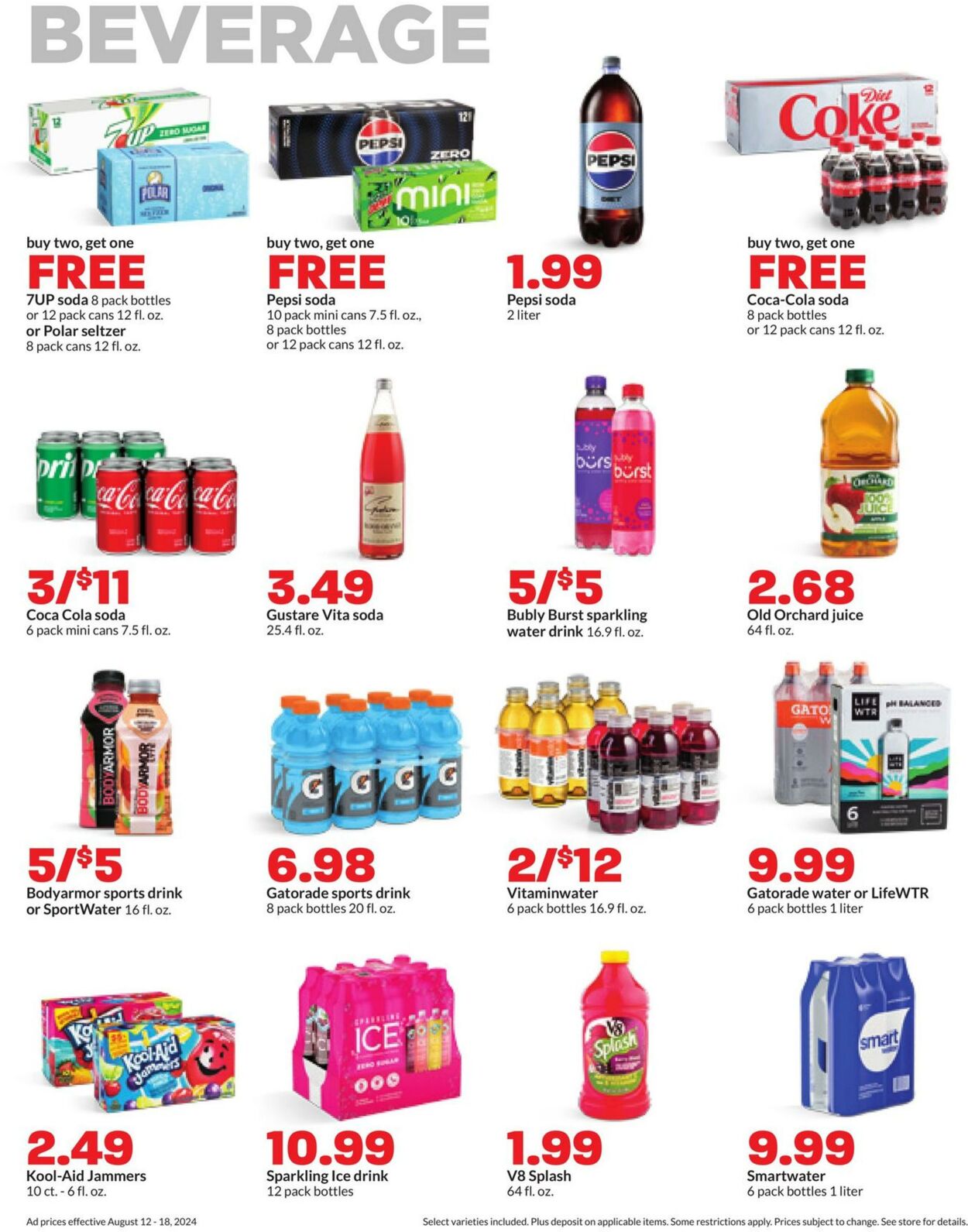 Weekly ad Hy-Vee 08/12/2024 - 08/18/2024