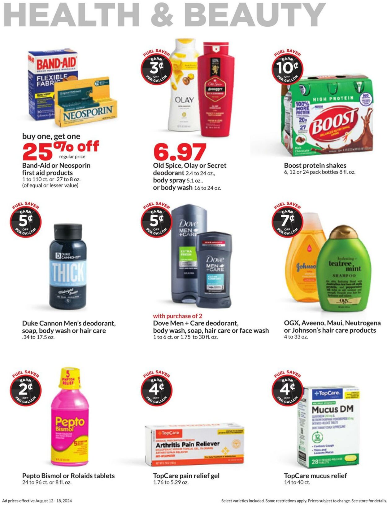 Weekly ad Hy-Vee 08/12/2024 - 08/18/2024