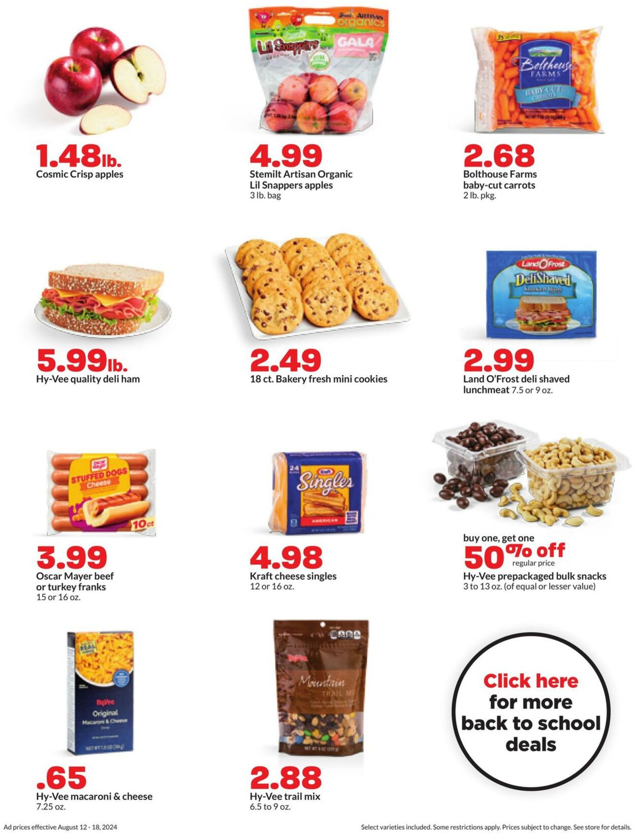 Weekly ad Hy-Vee 08/12/2024 - 08/18/2024