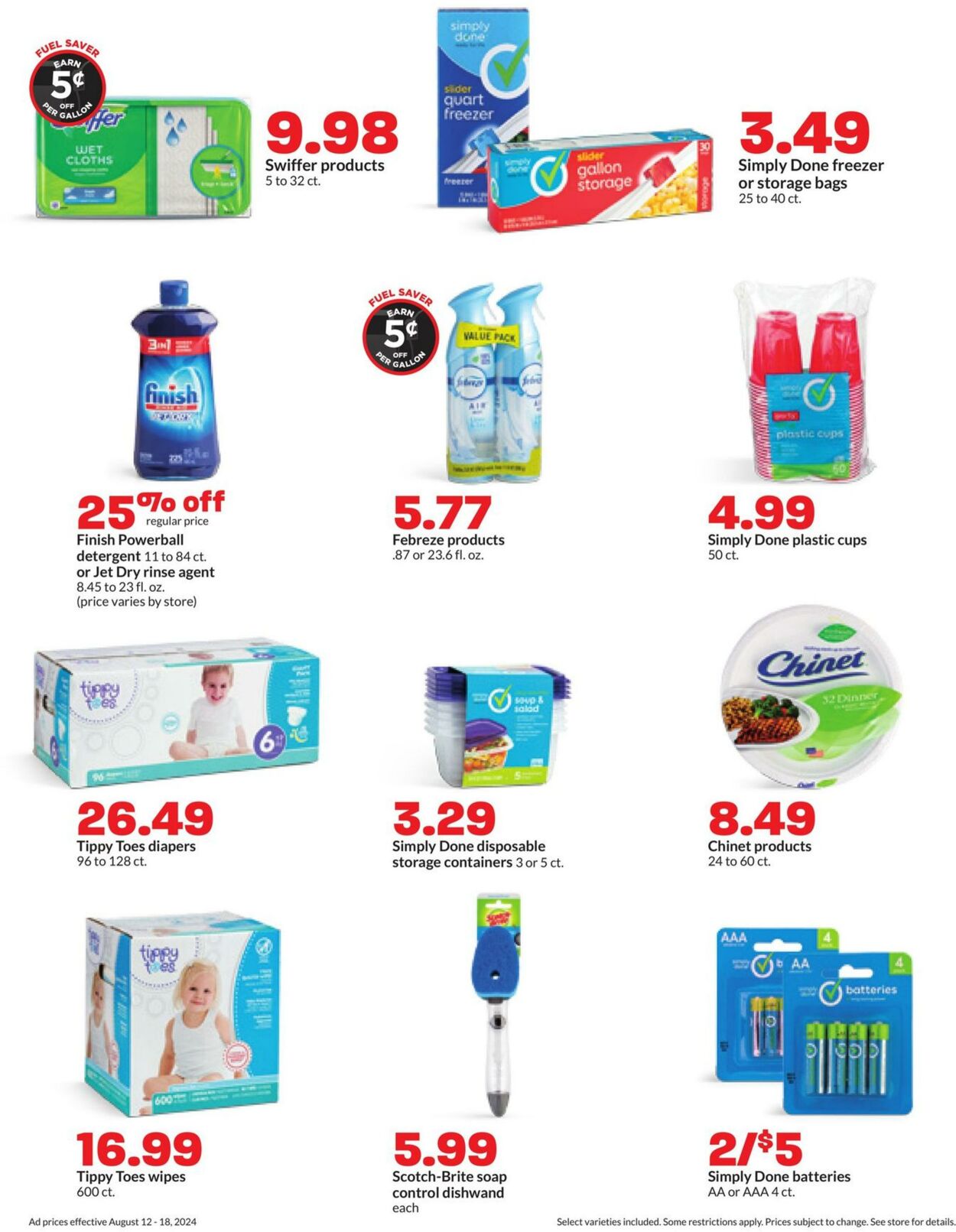 Weekly ad Hy-Vee 08/12/2024 - 08/18/2024