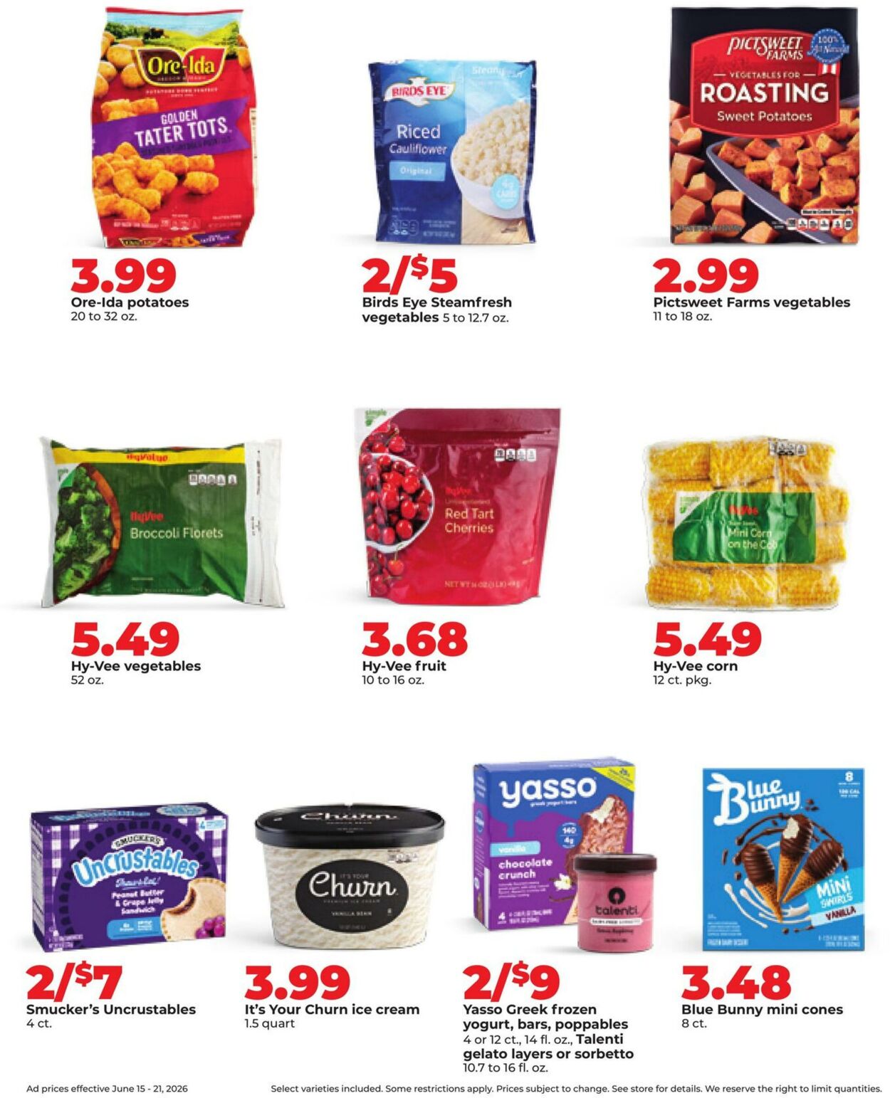 Weekly ad Hy-Vee 06/15/2026 - 06/21/2026