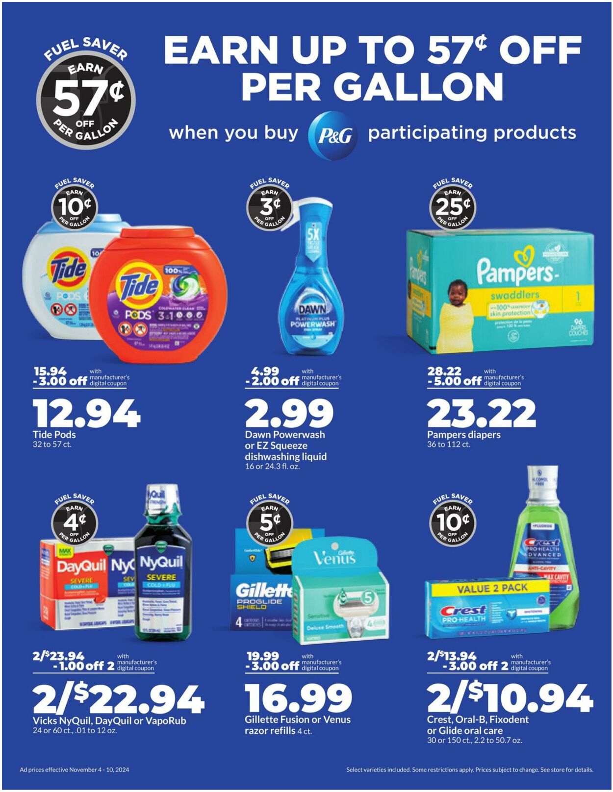 Weekly ad Hy-Vee 11/04/2024 - 11/10/2024