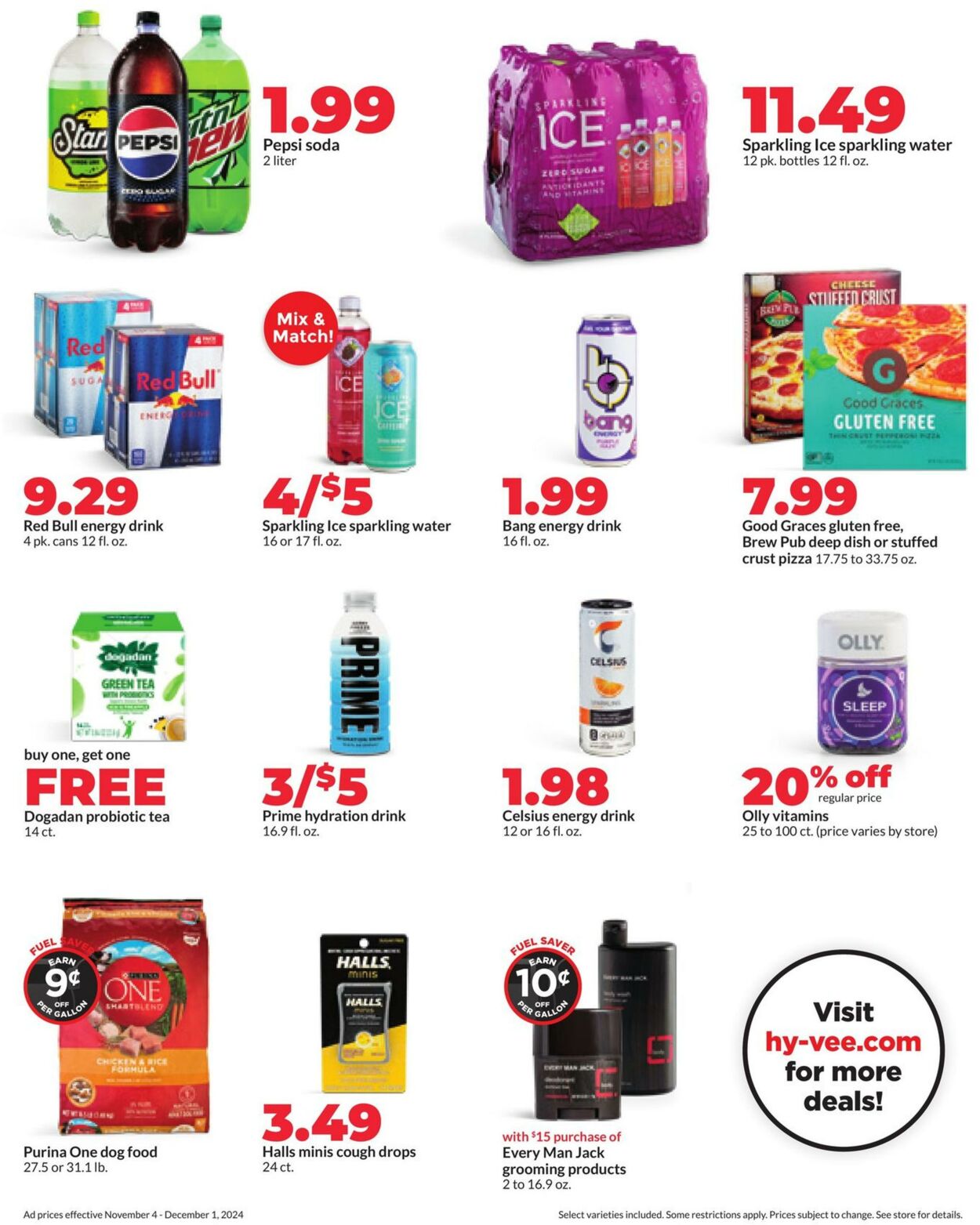 Weekly ad Hy-Vee 11/04/2024 - 11/10/2024