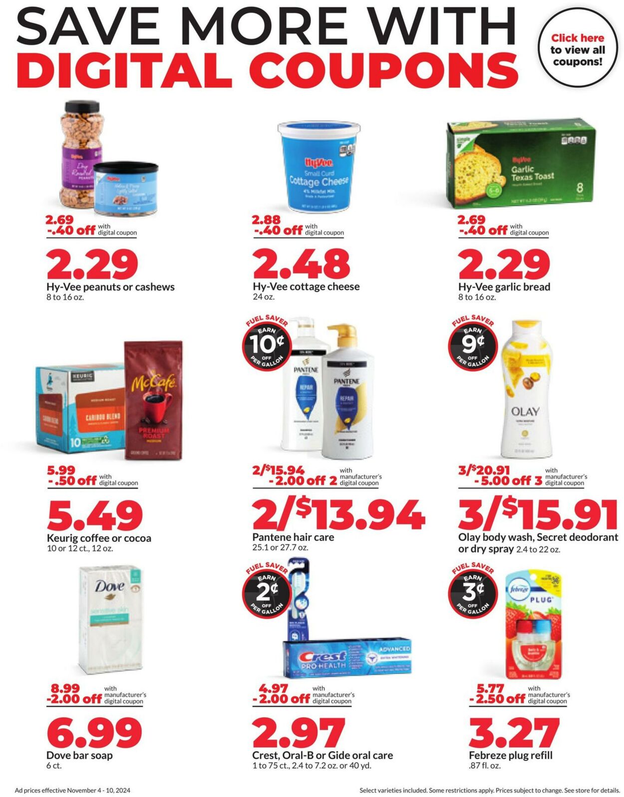 Weekly ad Hy-Vee 11/04/2024 - 11/10/2024