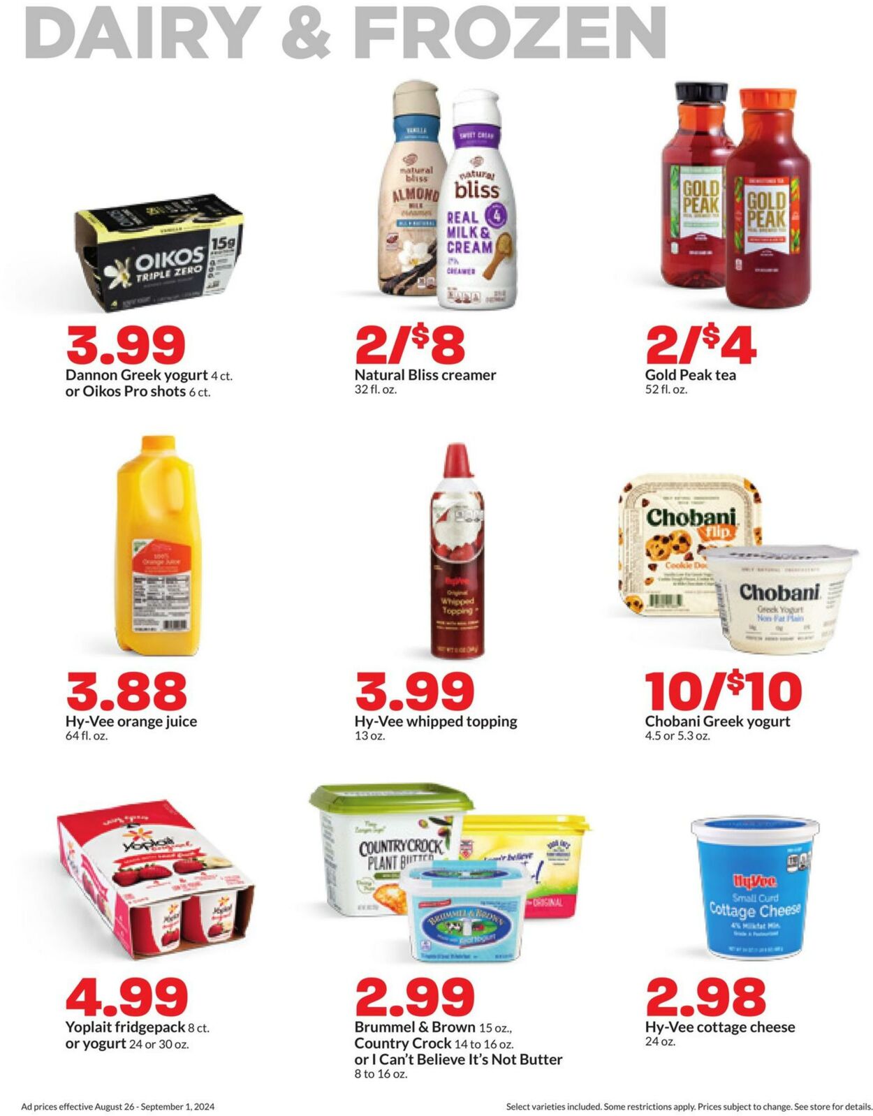 Weekly ad Hy-Vee 08/26/2024 - 09/01/2024