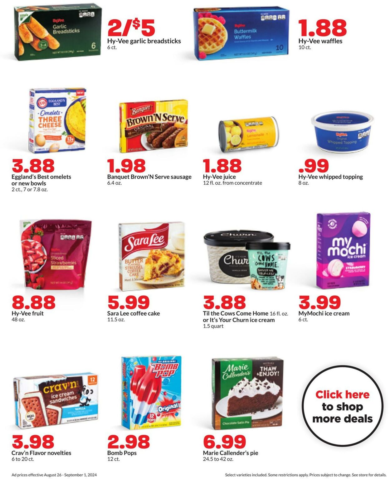 Weekly ad Hy-Vee 08/26/2024 - 09/01/2024