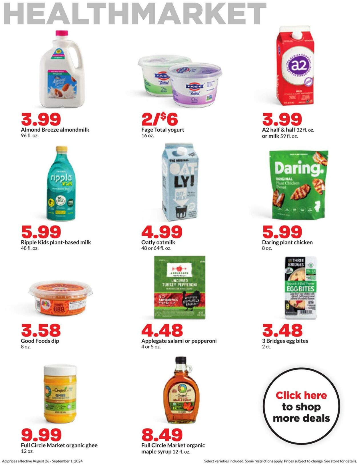 Weekly ad Hy-Vee 08/26/2024 - 09/01/2024