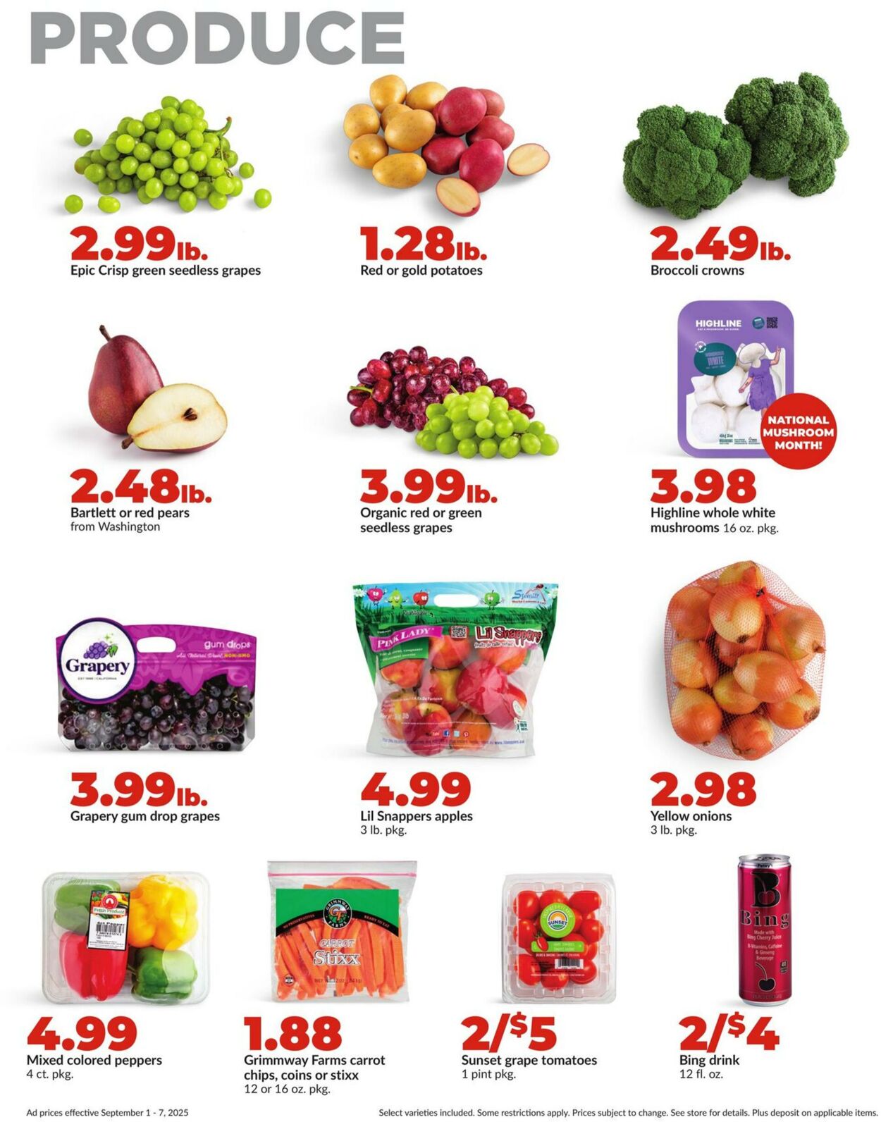 Weekly ad Hy-Vee 09/01/2025 - 09/07/2025