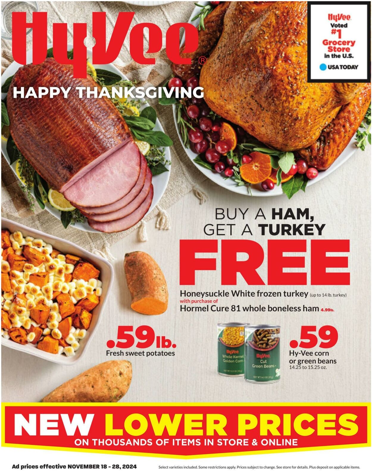 Weekly ad Hy-Vee 11/18/2024 - 11/28/2024