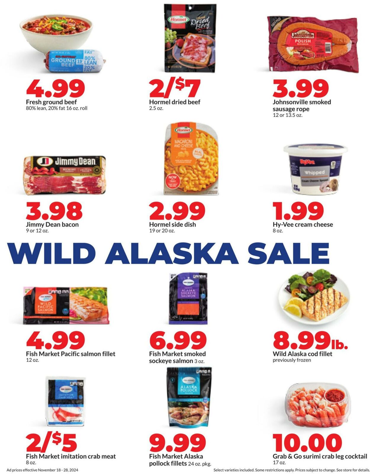 Weekly ad Hy-Vee 11/18/2024 - 11/28/2024