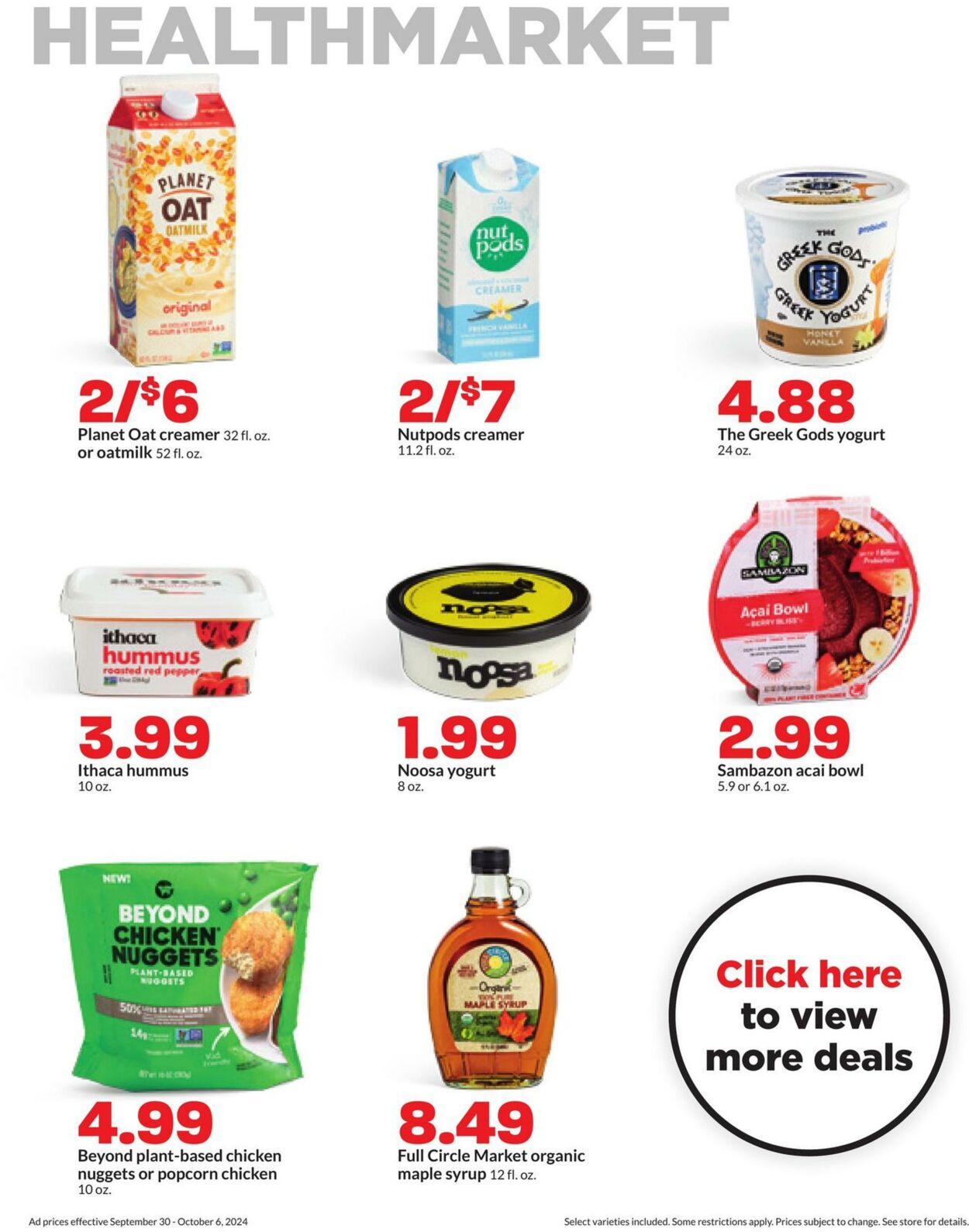 Weekly ad Hy-Vee 09/30/2024 - 10/06/2024