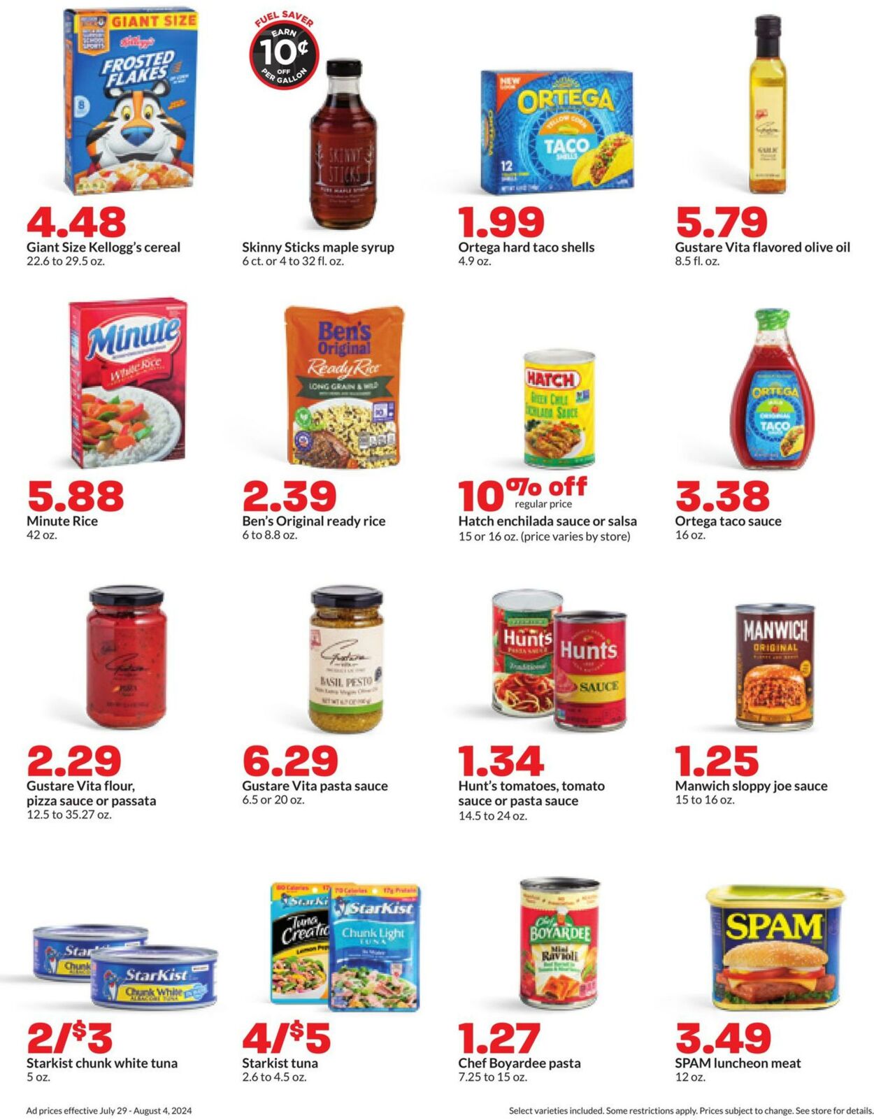 Weekly ad Hy-Vee 07/29/2024 - 08/04/2024