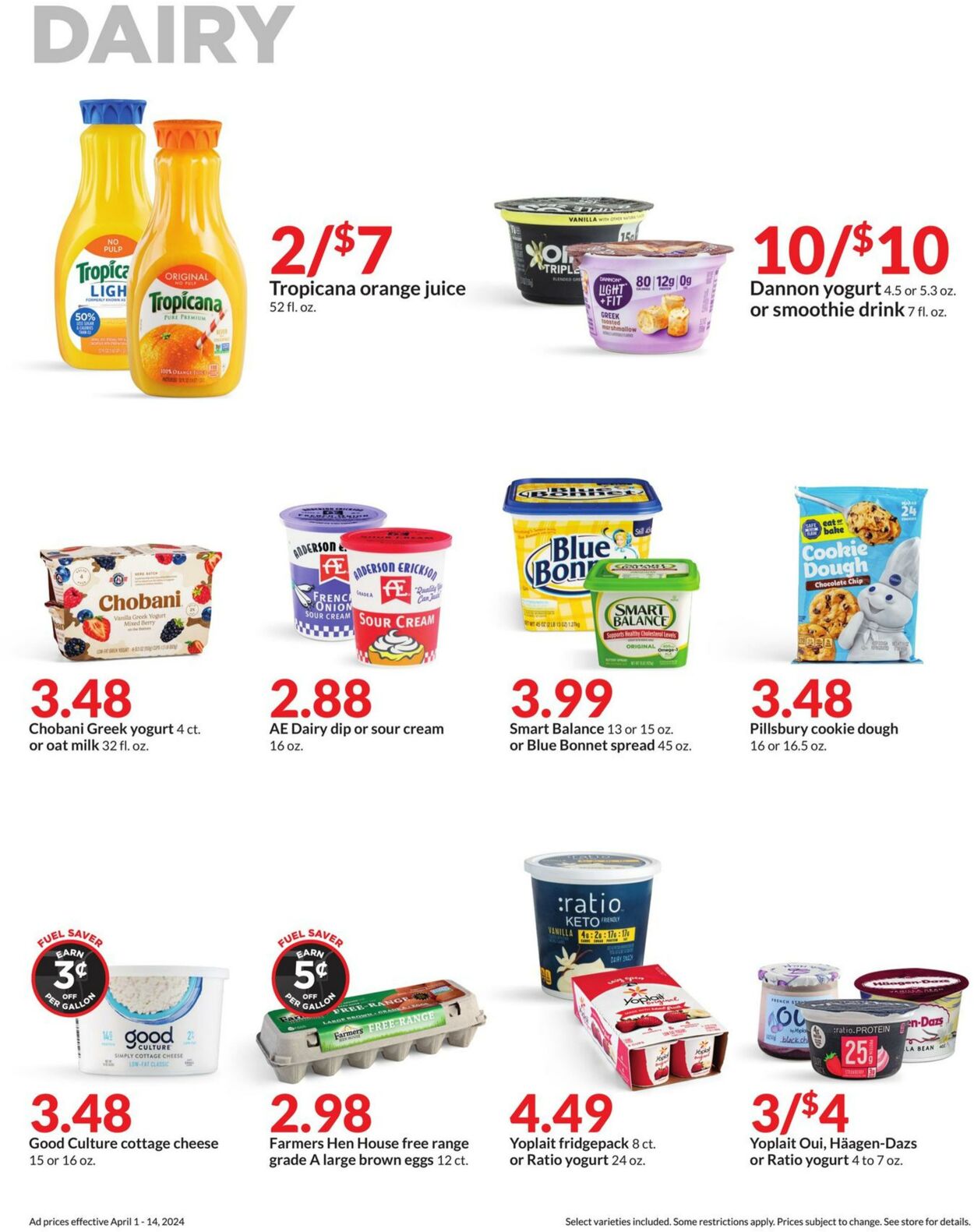 Weekly ad Hy-Vee 04/01/2024 - 04/14/2024