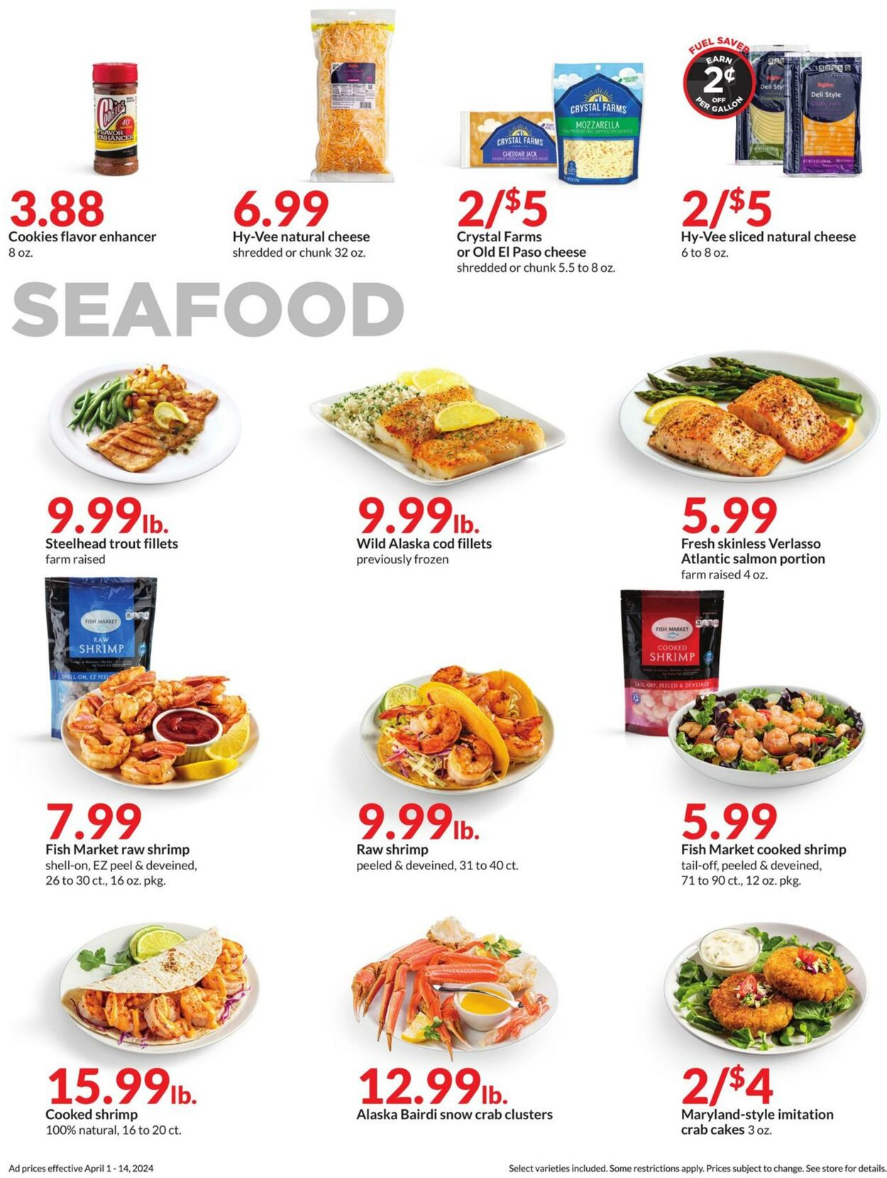 Weekly ad Hy-Vee 04/01/2024 - 04/14/2024