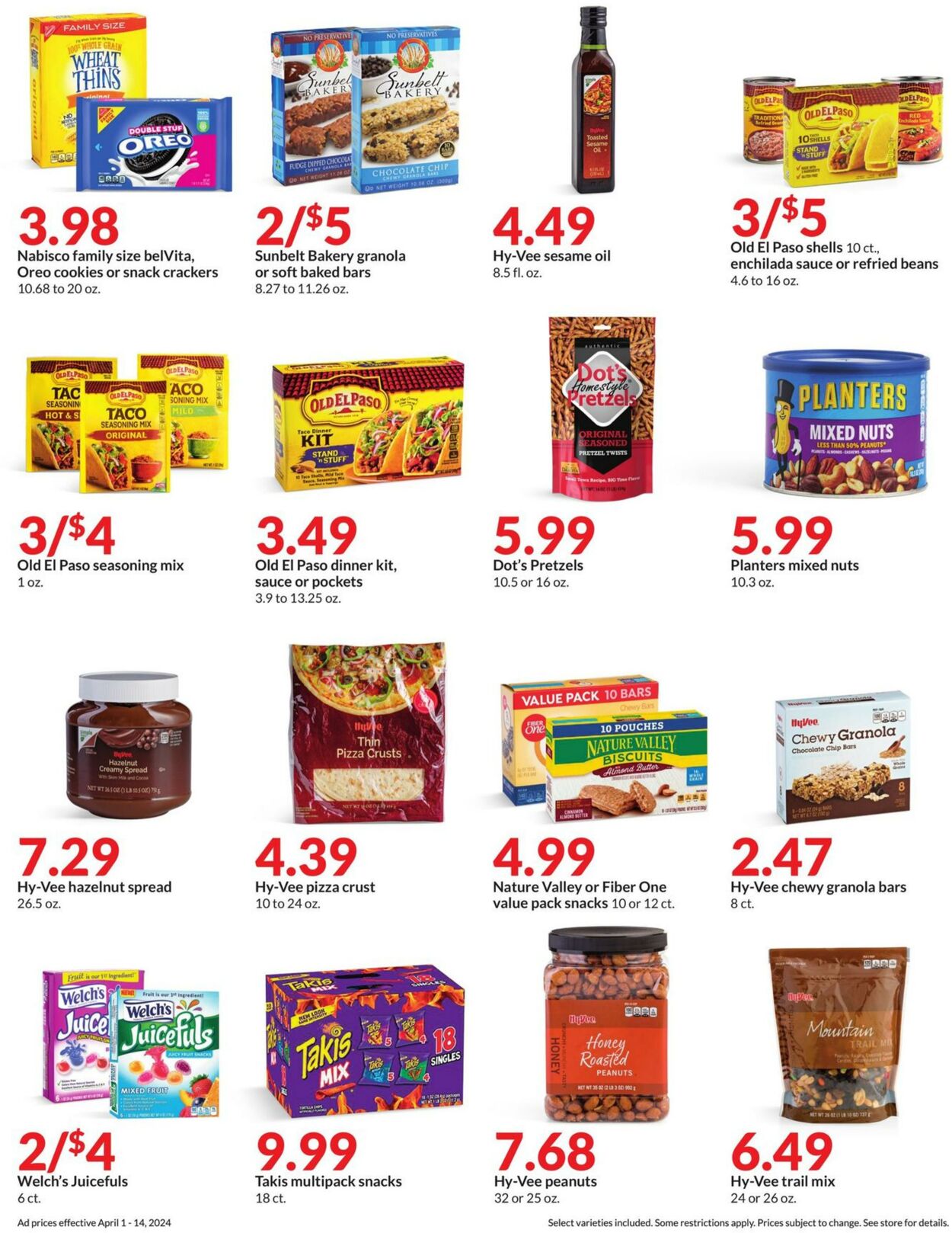 Weekly ad Hy-Vee 04/01/2024 - 04/14/2024