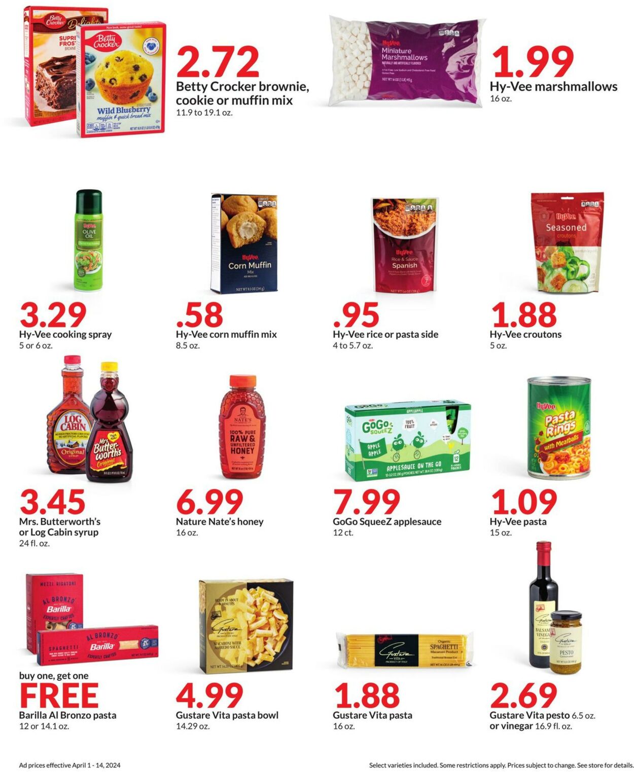 Weekly ad Hy-Vee 04/01/2024 - 04/14/2024