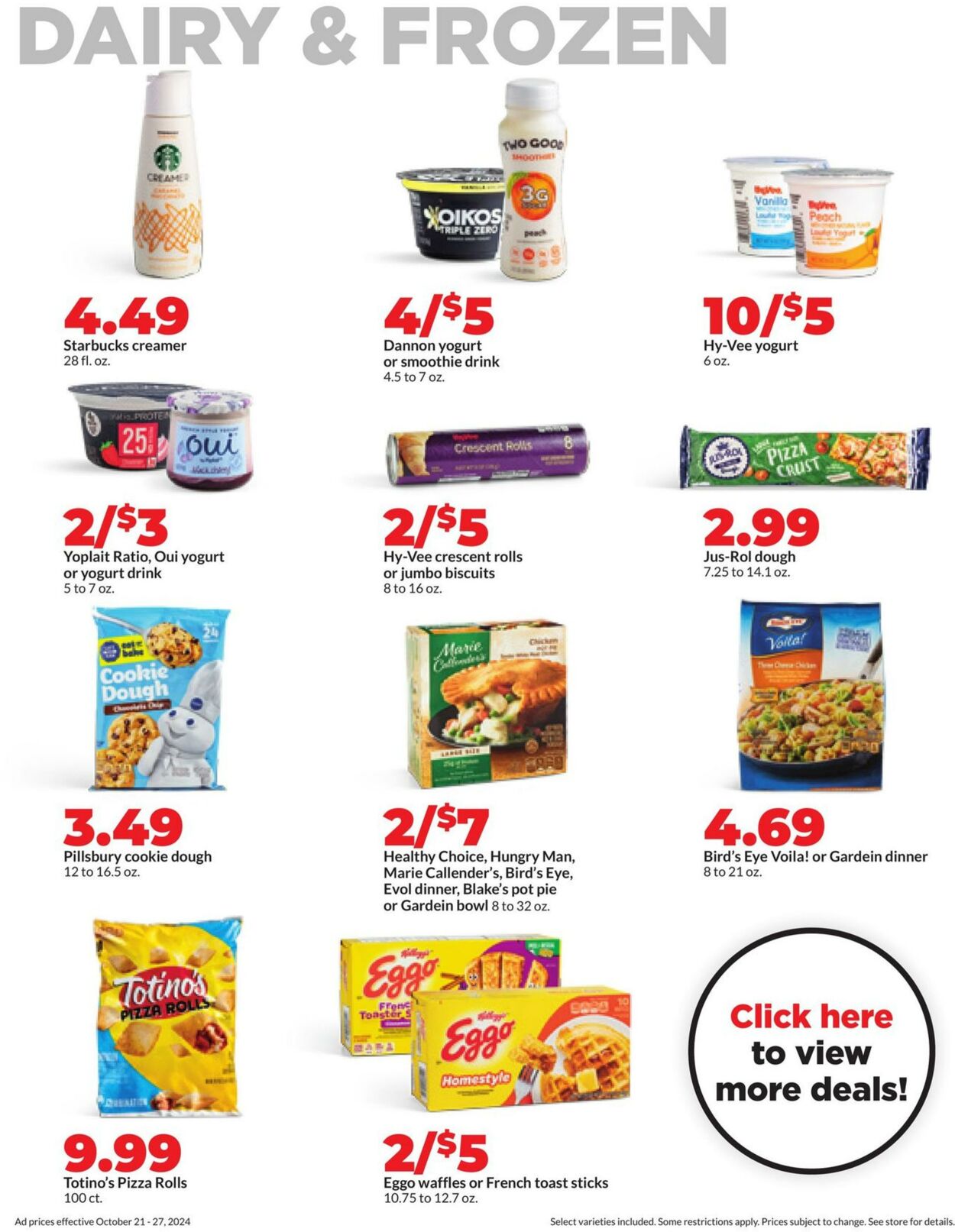 Weekly ad Hy-Vee 10/21/2024 - 10/27/2024