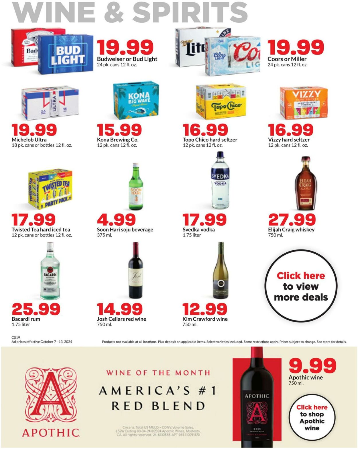 Weekly ad Hy-Vee 10/07/2024 - 10/13/2024