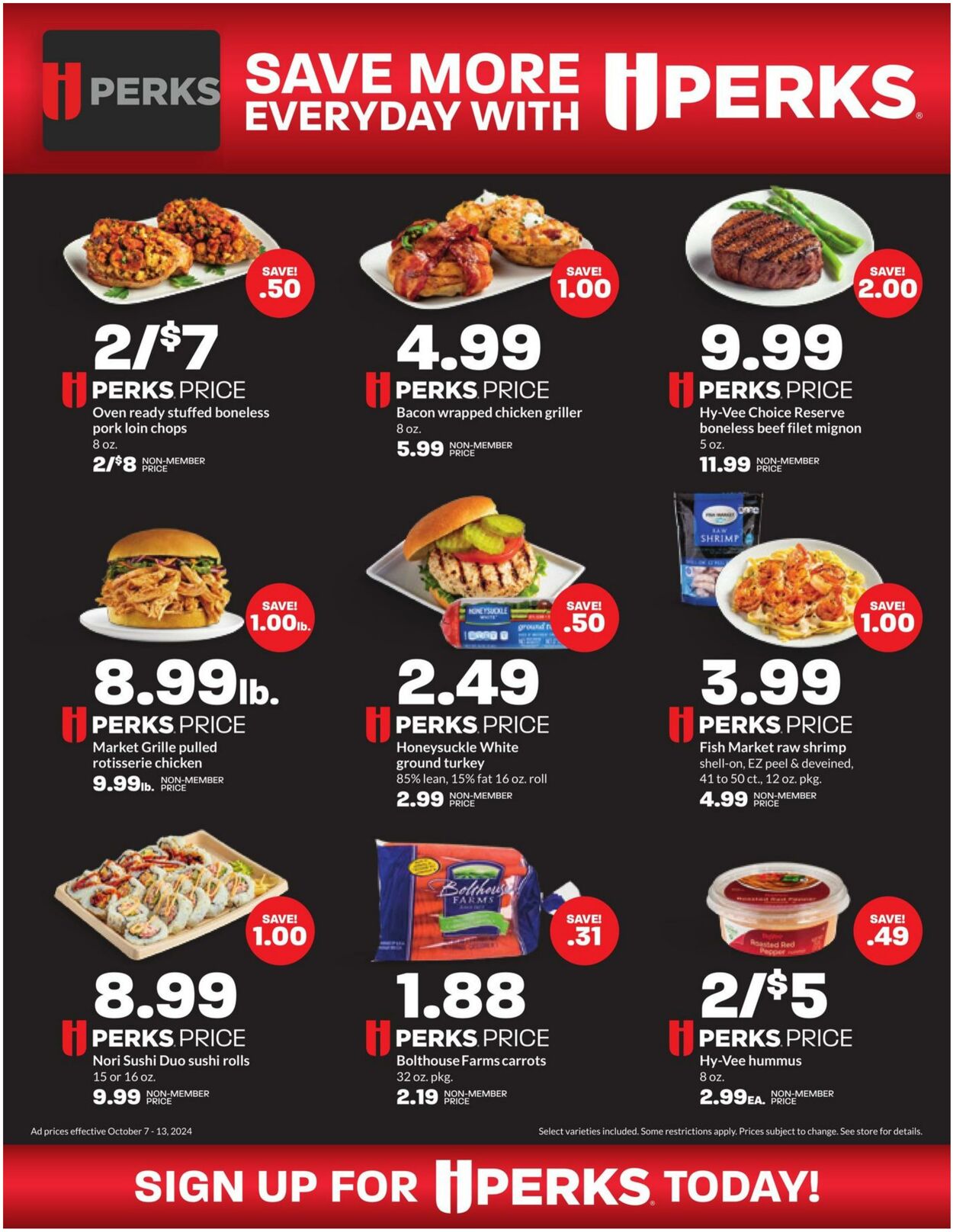 Weekly ad Hy-Vee 10/07/2024 - 10/13/2024