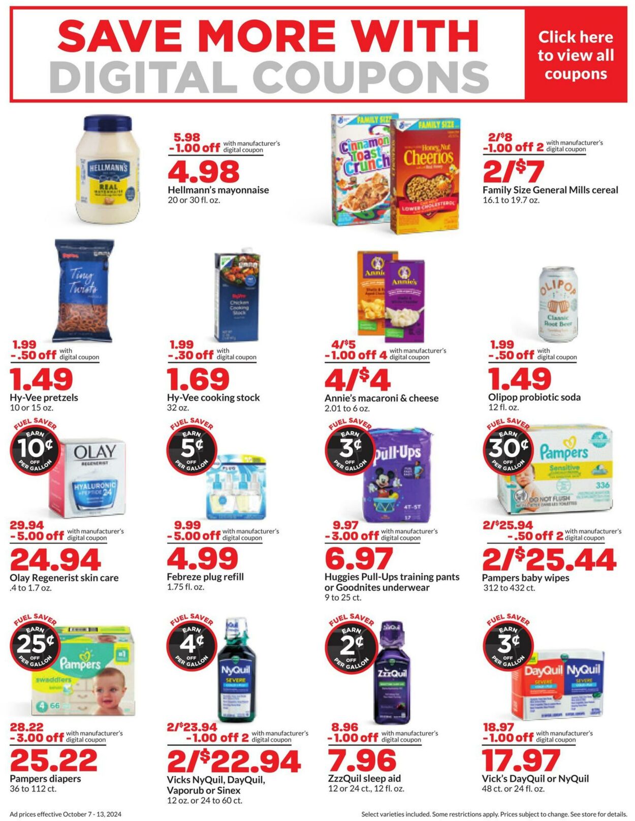 Weekly ad Hy-Vee 10/07/2024 - 10/13/2024