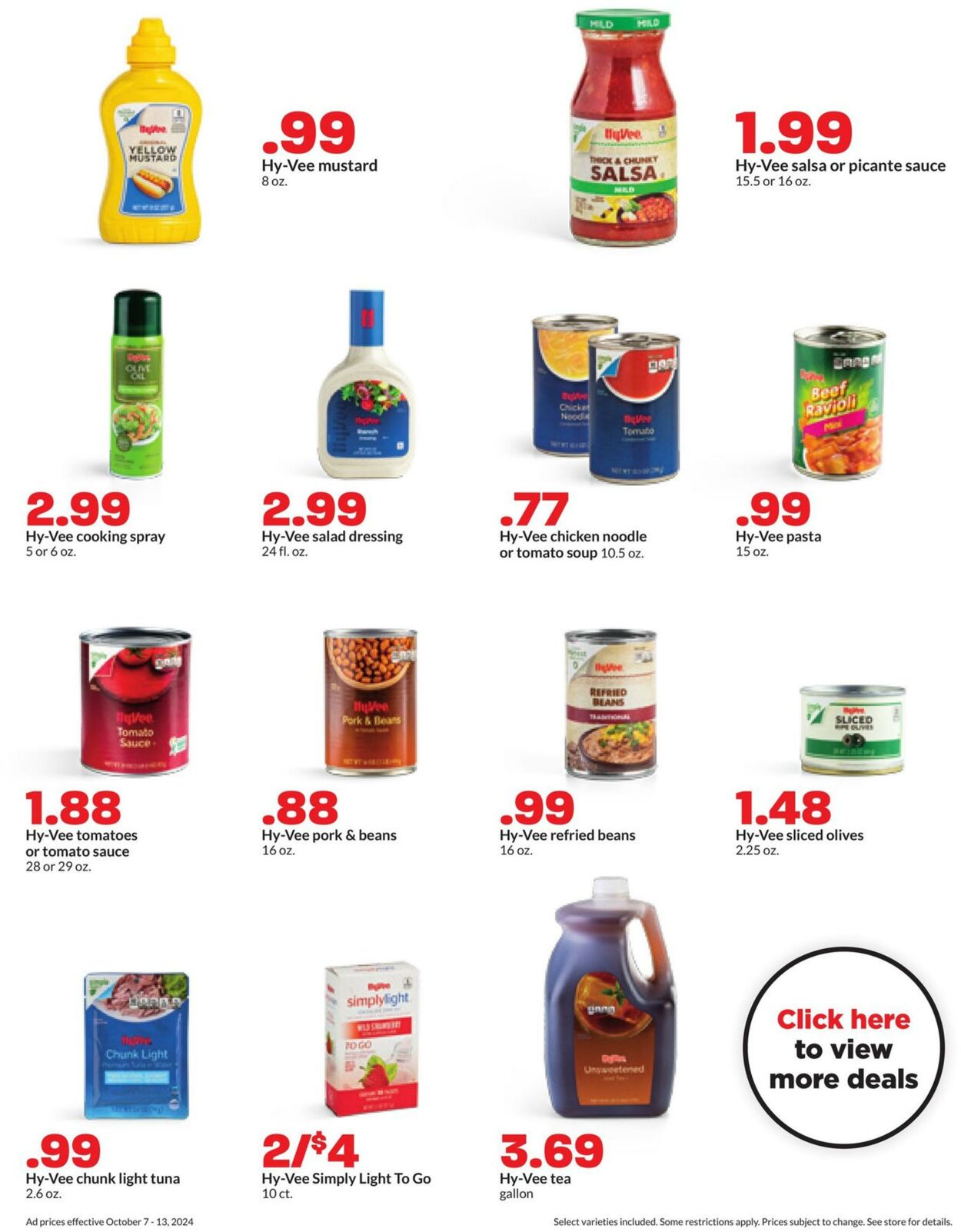 Weekly ad Hy-Vee 10/07/2024 - 10/13/2024