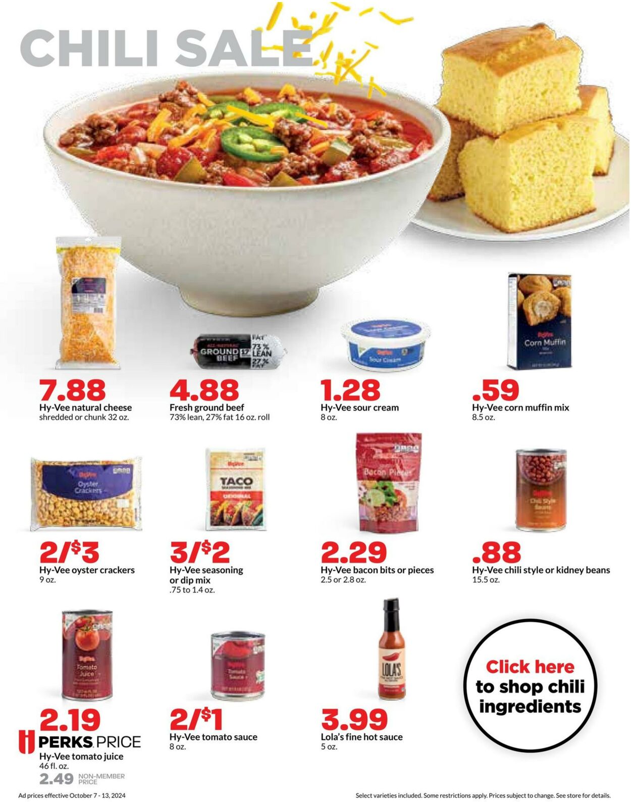 Weekly ad Hy-Vee 10/07/2024 - 10/13/2024