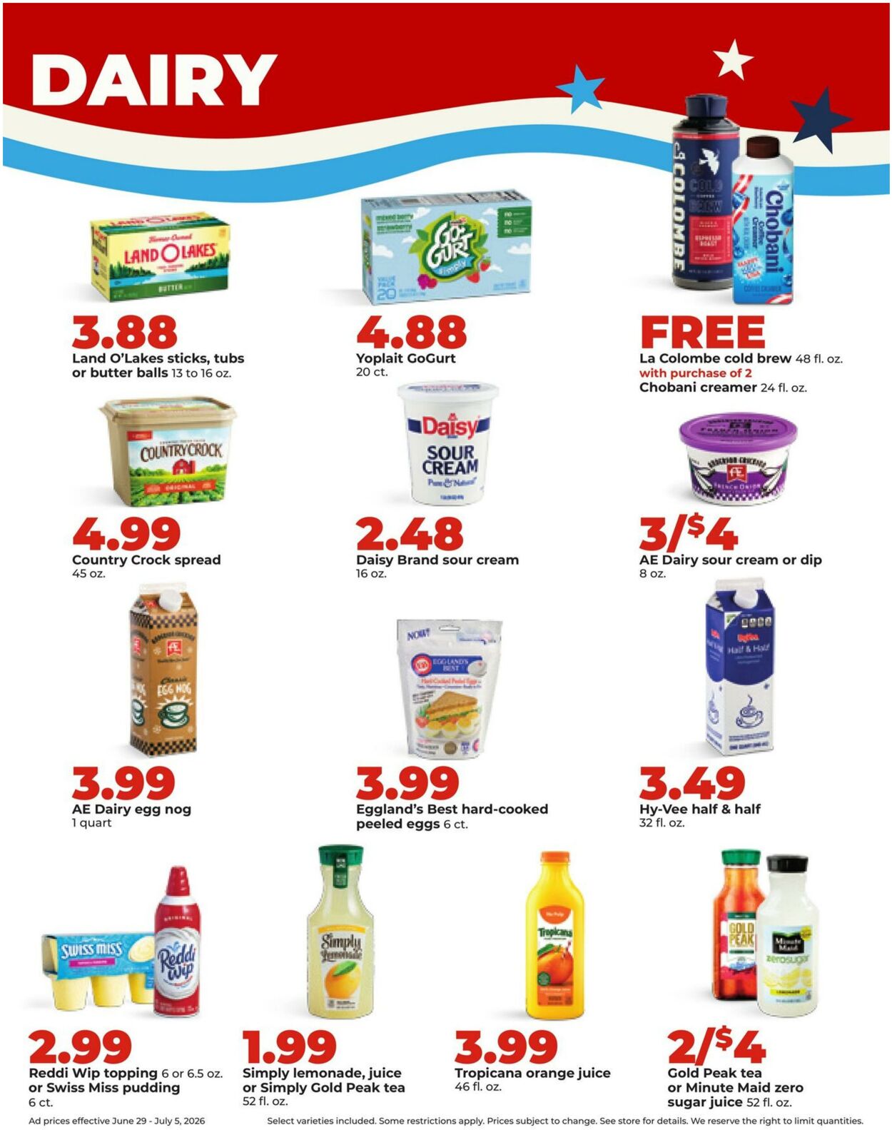 Weekly ad Hy-Vee 06/29/2026 - 07/05/2026