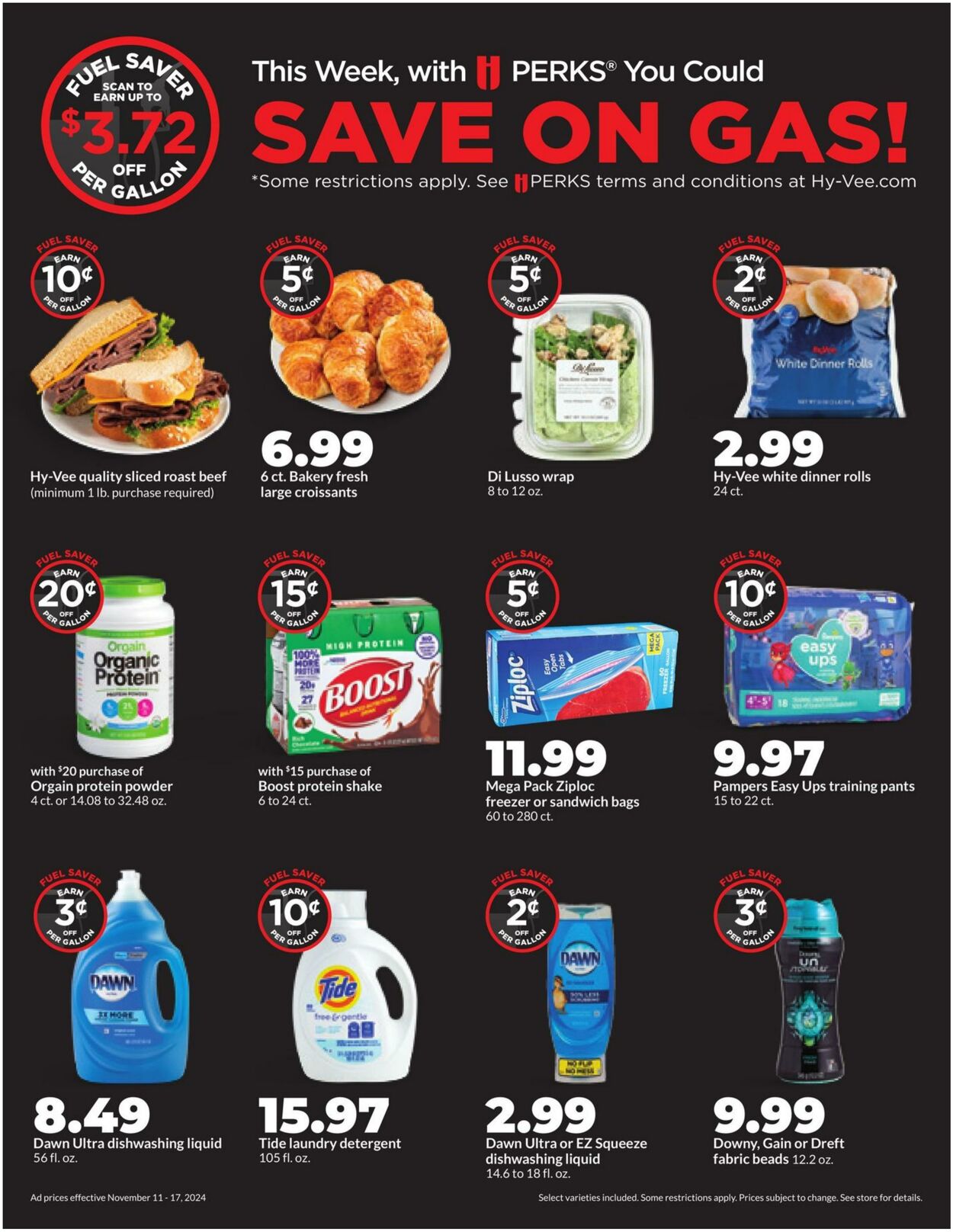 Weekly ad Hy-Vee 11/11/2024 - 11/17/2024