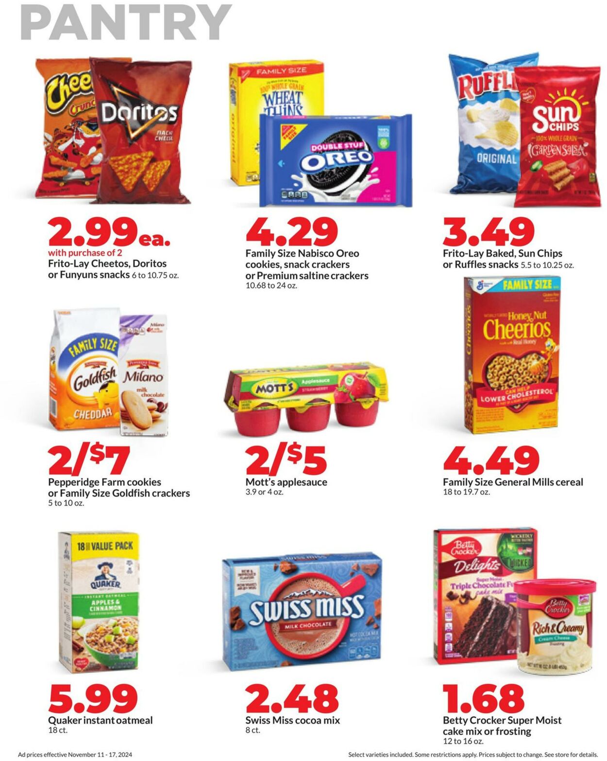 Weekly ad Hy-Vee 11/11/2024 - 11/17/2024