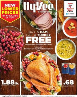 Weekly ad Hy-Vee 11/11/2024 - 11/17/2024