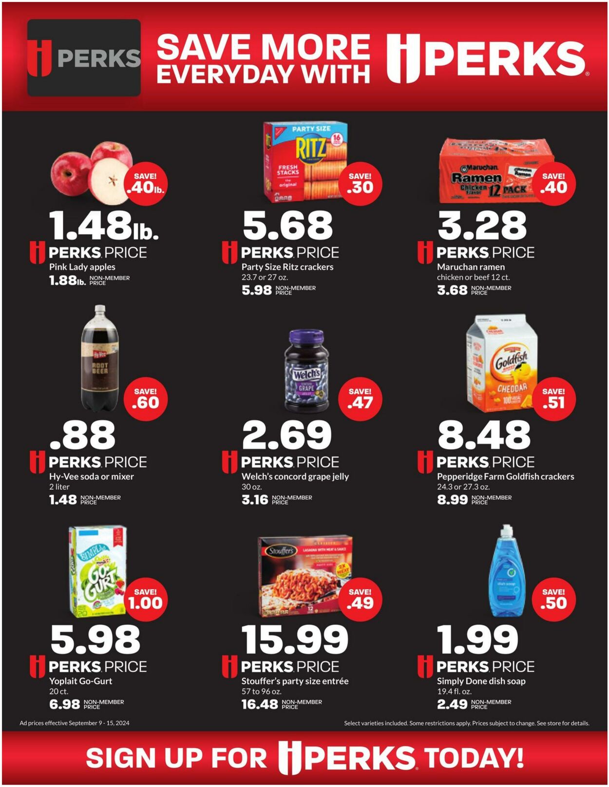 Weekly ad Hy-Vee 09/09/2024 - 09/15/2024