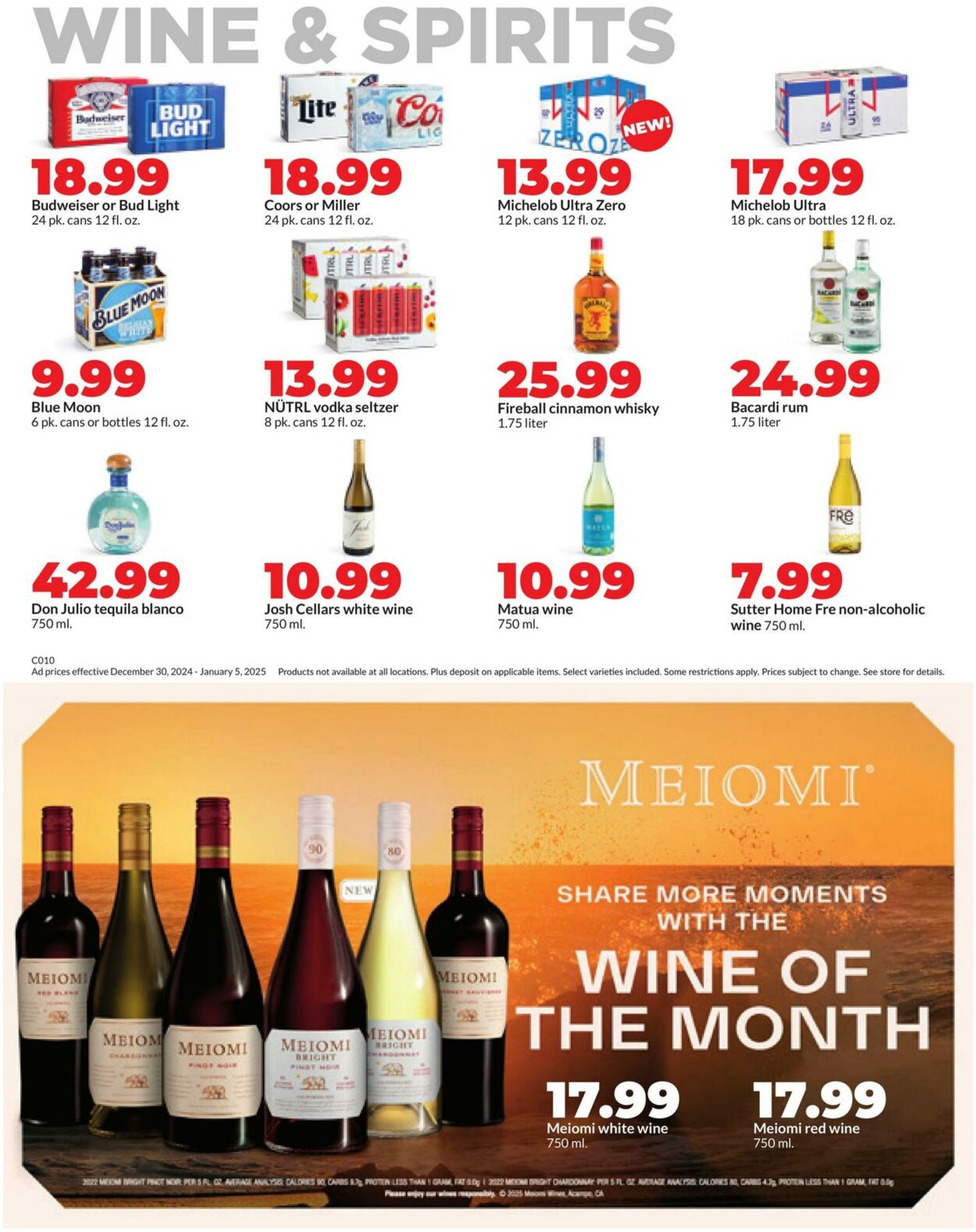 Weekly ad Hy-Vee 12/30/2024 - 01/05/2025