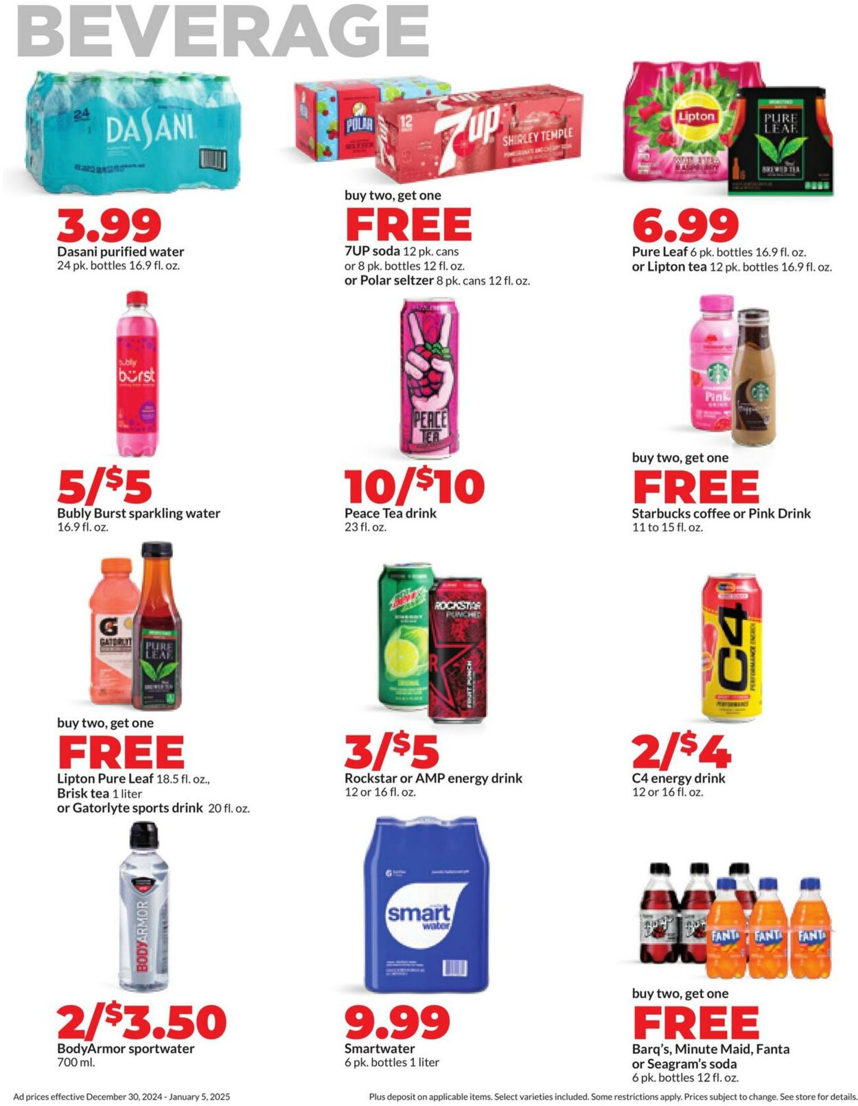 Weekly ad Hy-Vee 12/30/2024 - 01/05/2025