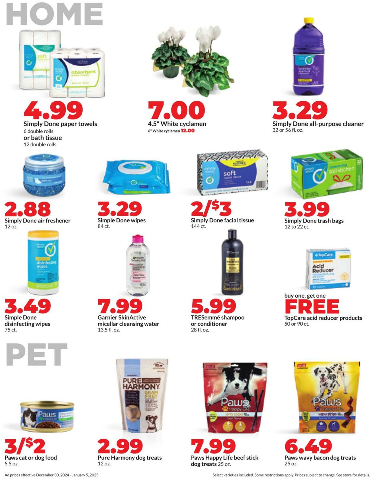 Weekly ad Hy-Vee 12/30/2024 - 01/05/2025