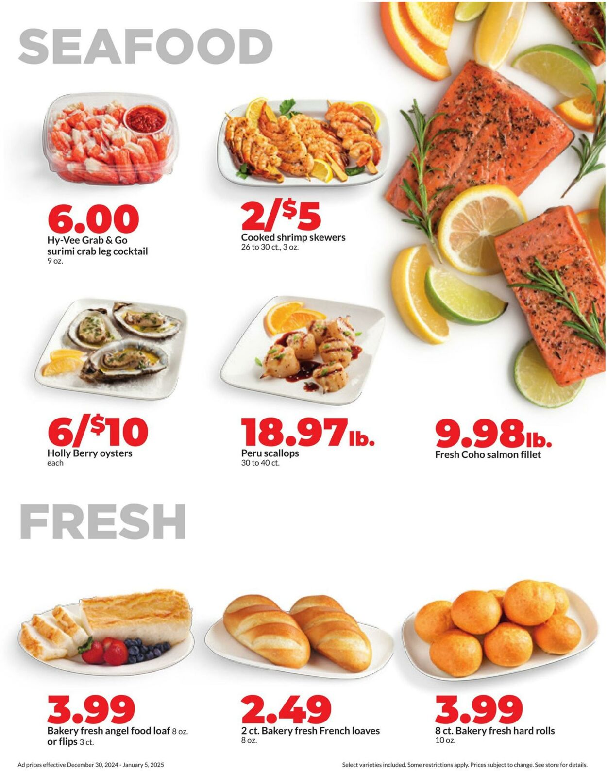 Weekly ad Hy-Vee 12/30/2024 - 01/05/2025