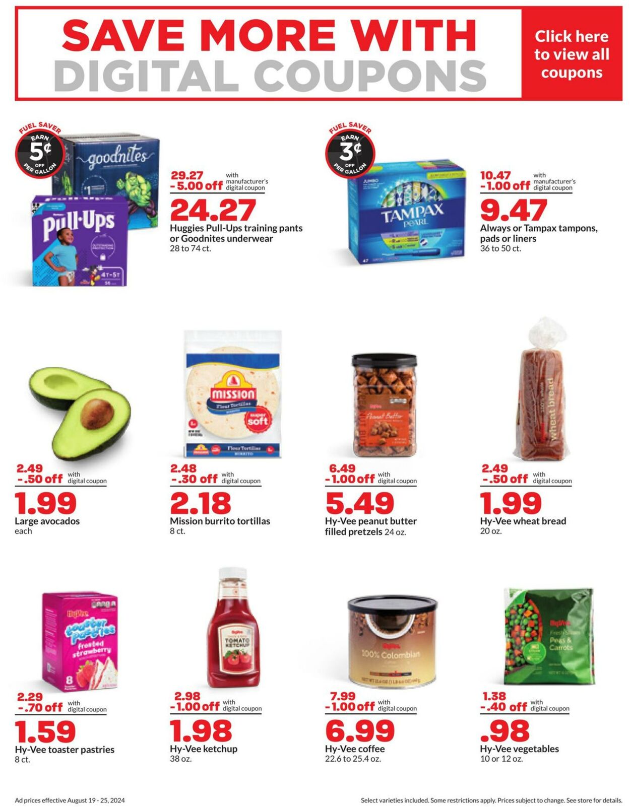 Weekly ad Hy-Vee 08/19/2024 - 08/25/2024