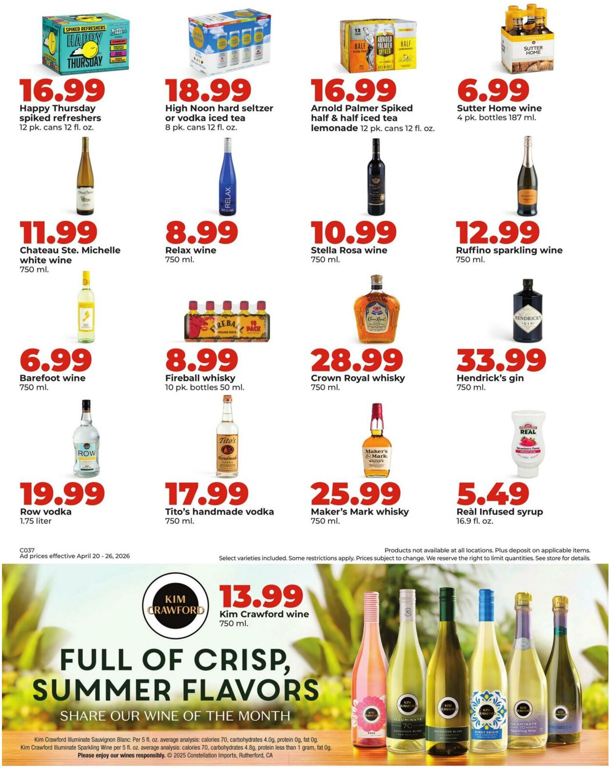 Weekly ad Hy-Vee 04/20/2026 - 04/26/2026