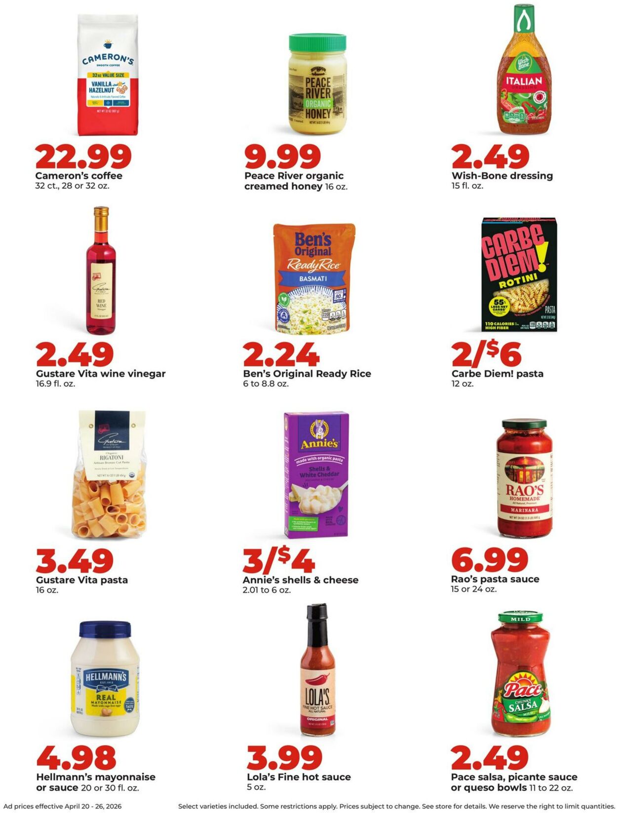 Weekly ad Hy-Vee 04/20/2026 - 04/26/2026