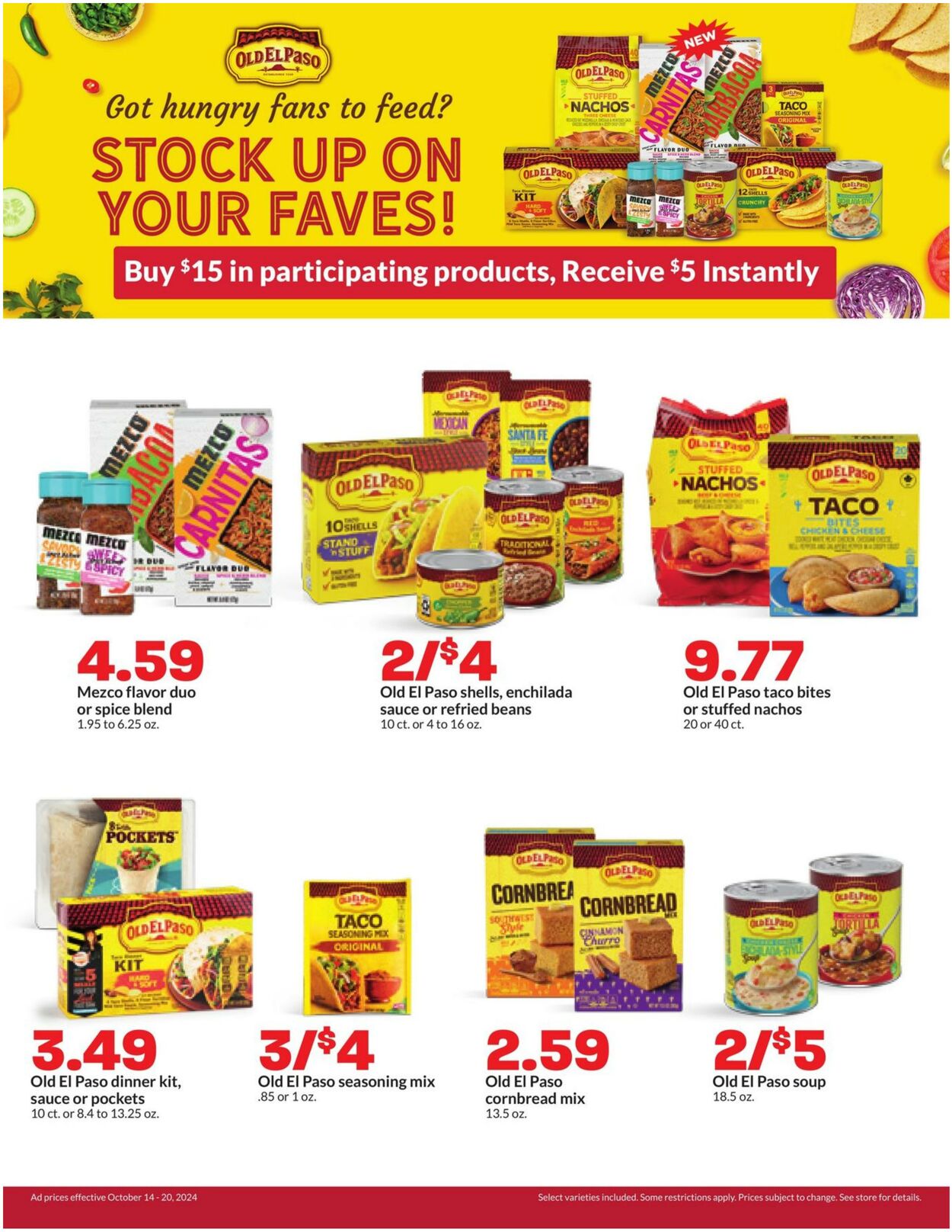 Weekly ad Hy-Vee 10/14/2024 - 10/20/2024