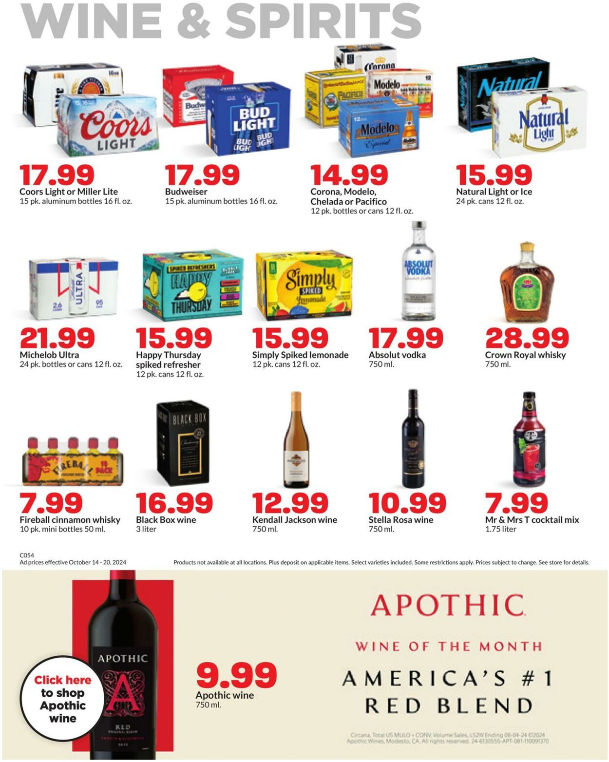 Weekly ad Hy-Vee 10/14/2024 - 10/20/2024