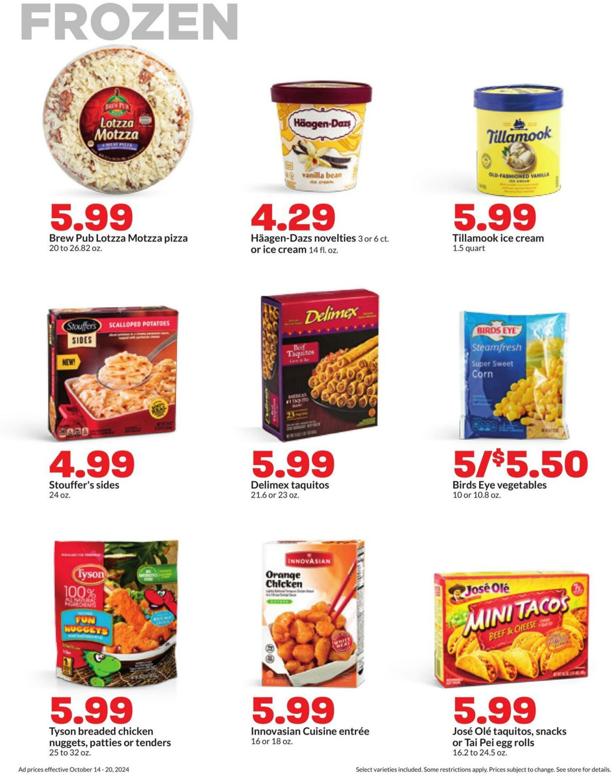 Weekly ad Hy-Vee 10/14/2024 - 10/20/2024