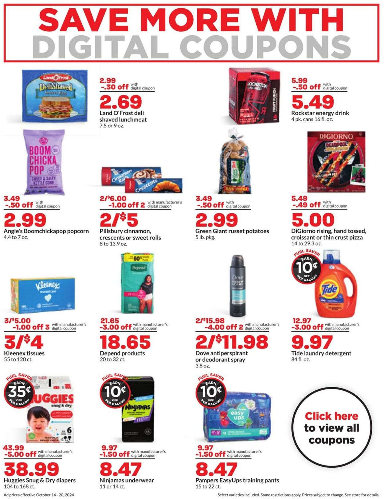 Weekly ad Hy-Vee 10/14/2024 - 10/20/2024