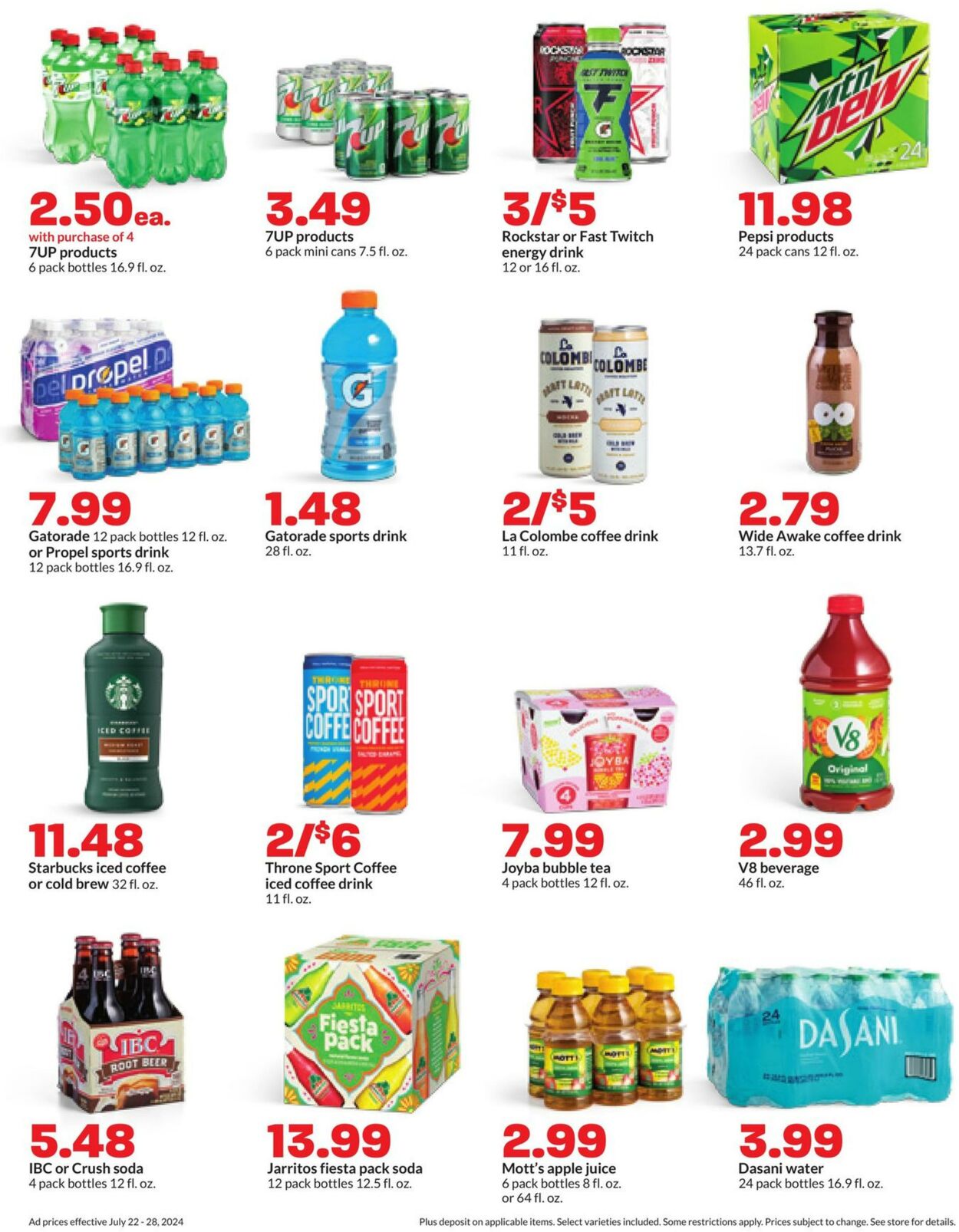 Weekly ad Hy-Vee 07/22/2024 - 07/28/2024