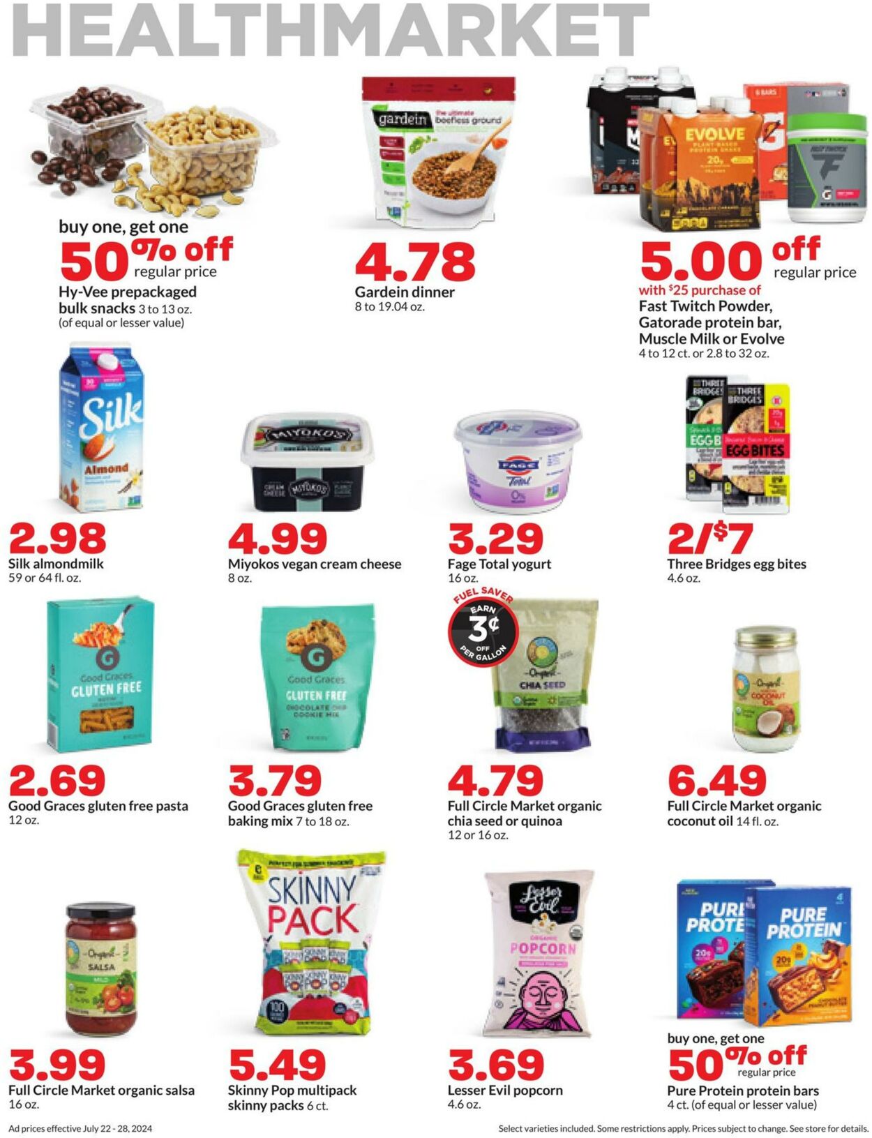 Weekly ad Hy-Vee 07/22/2024 - 07/28/2024