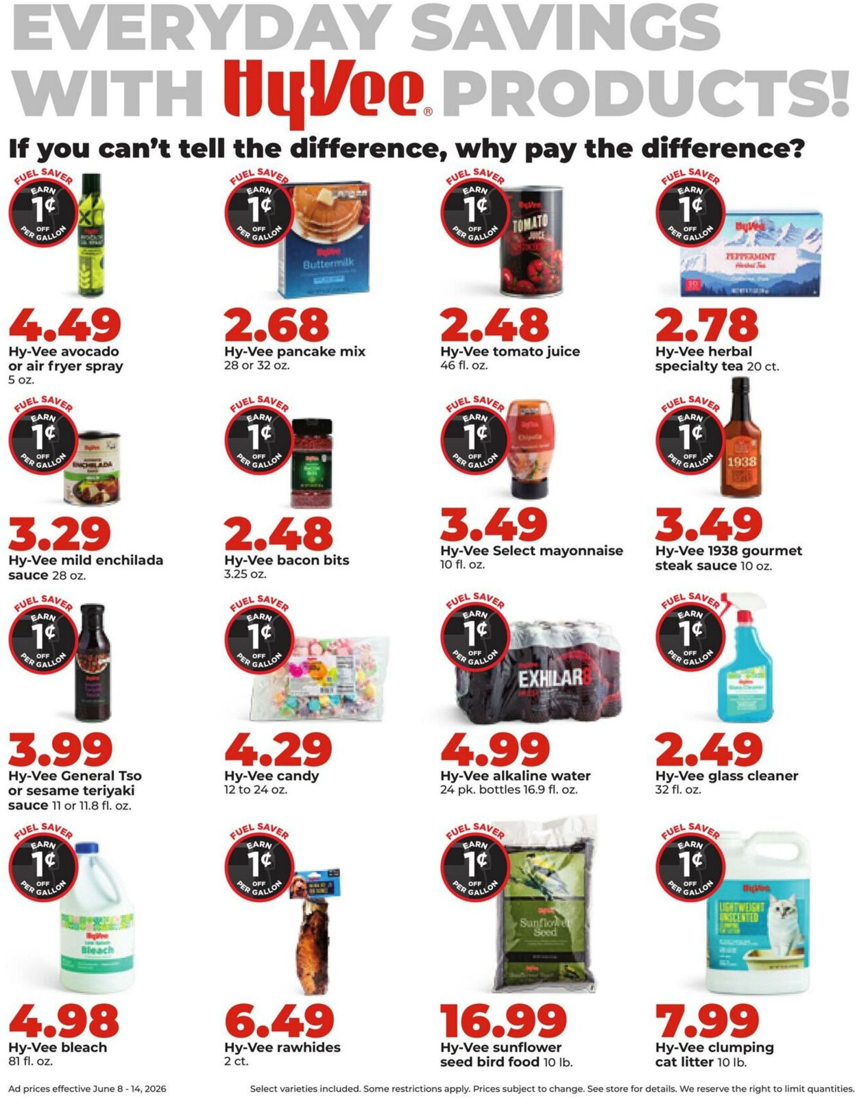 Weekly ad Hy-Vee 06/08/2026 - 06/14/2026