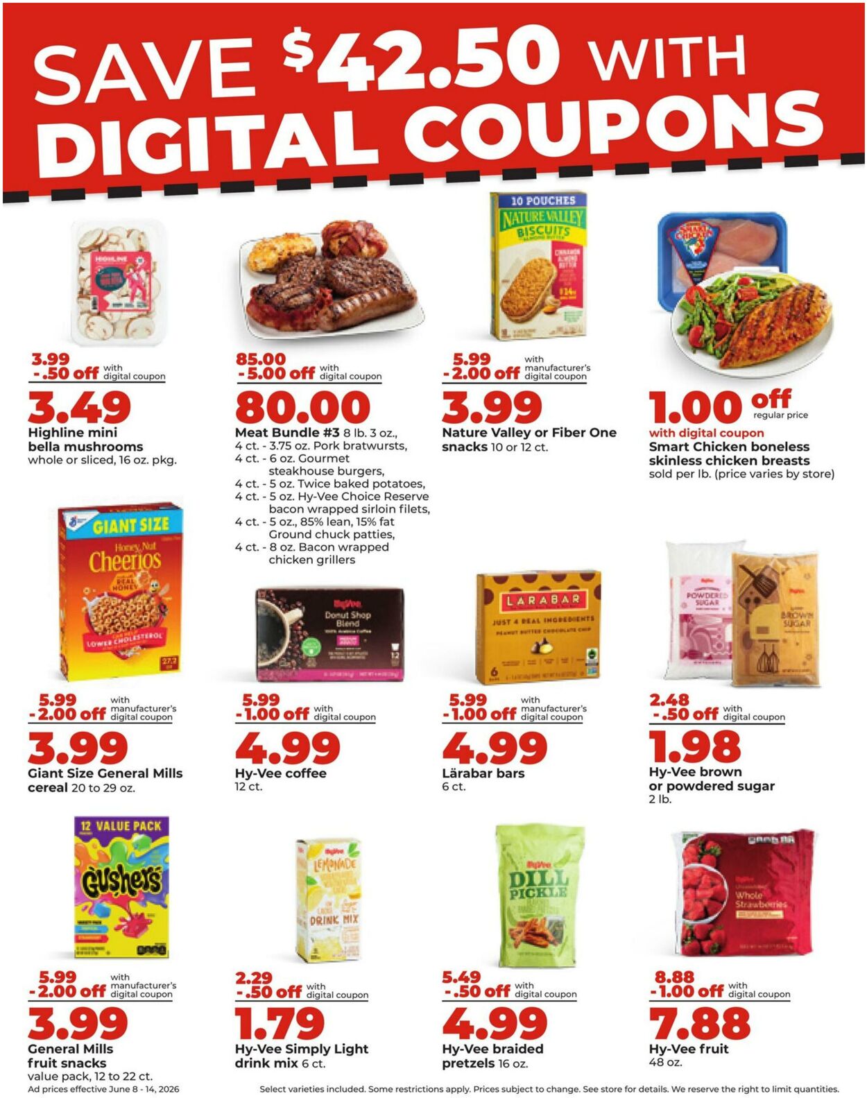 Weekly ad Hy-Vee 06/08/2026 - 06/14/2026