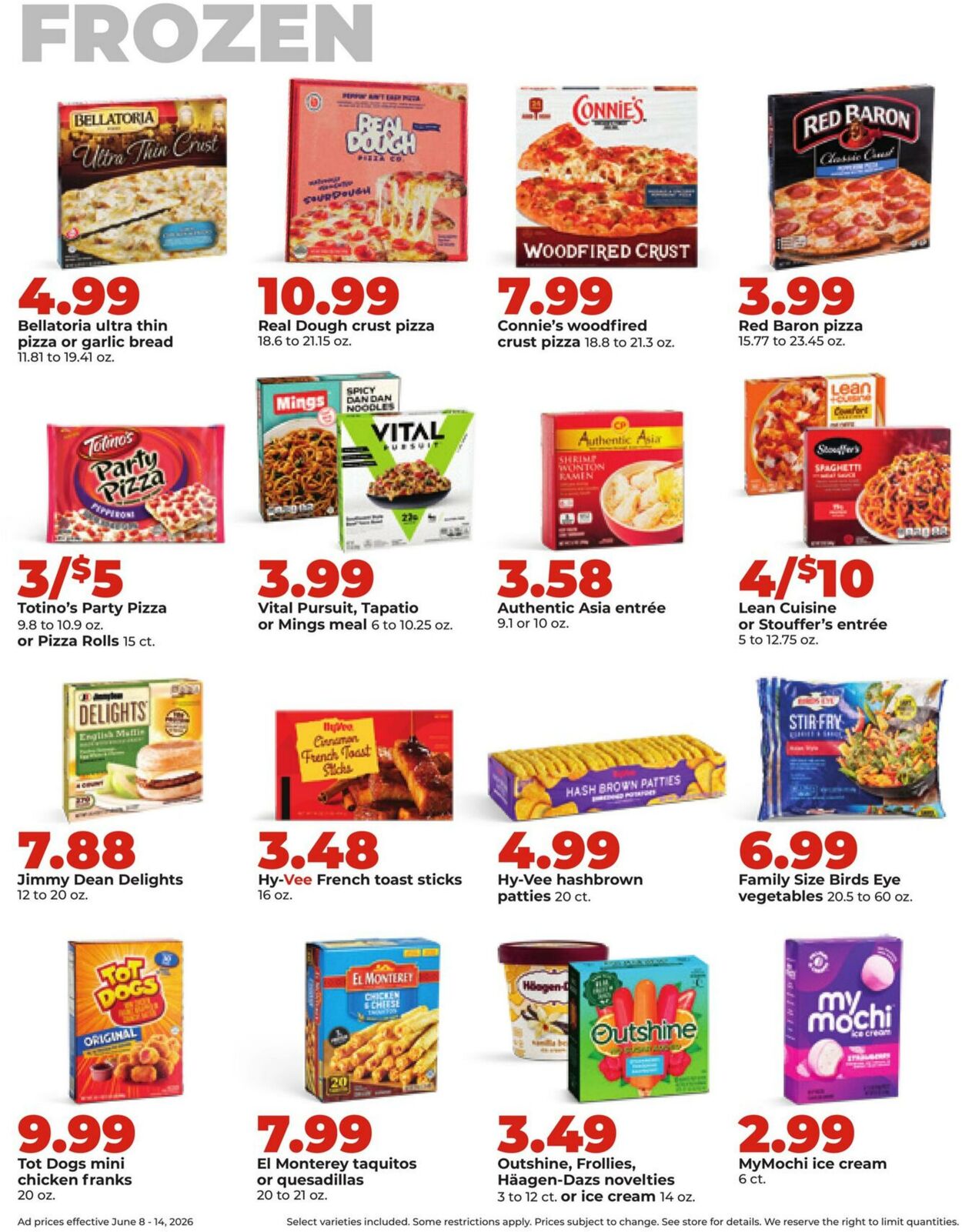 Weekly ad Hy-Vee 06/08/2026 - 06/14/2026