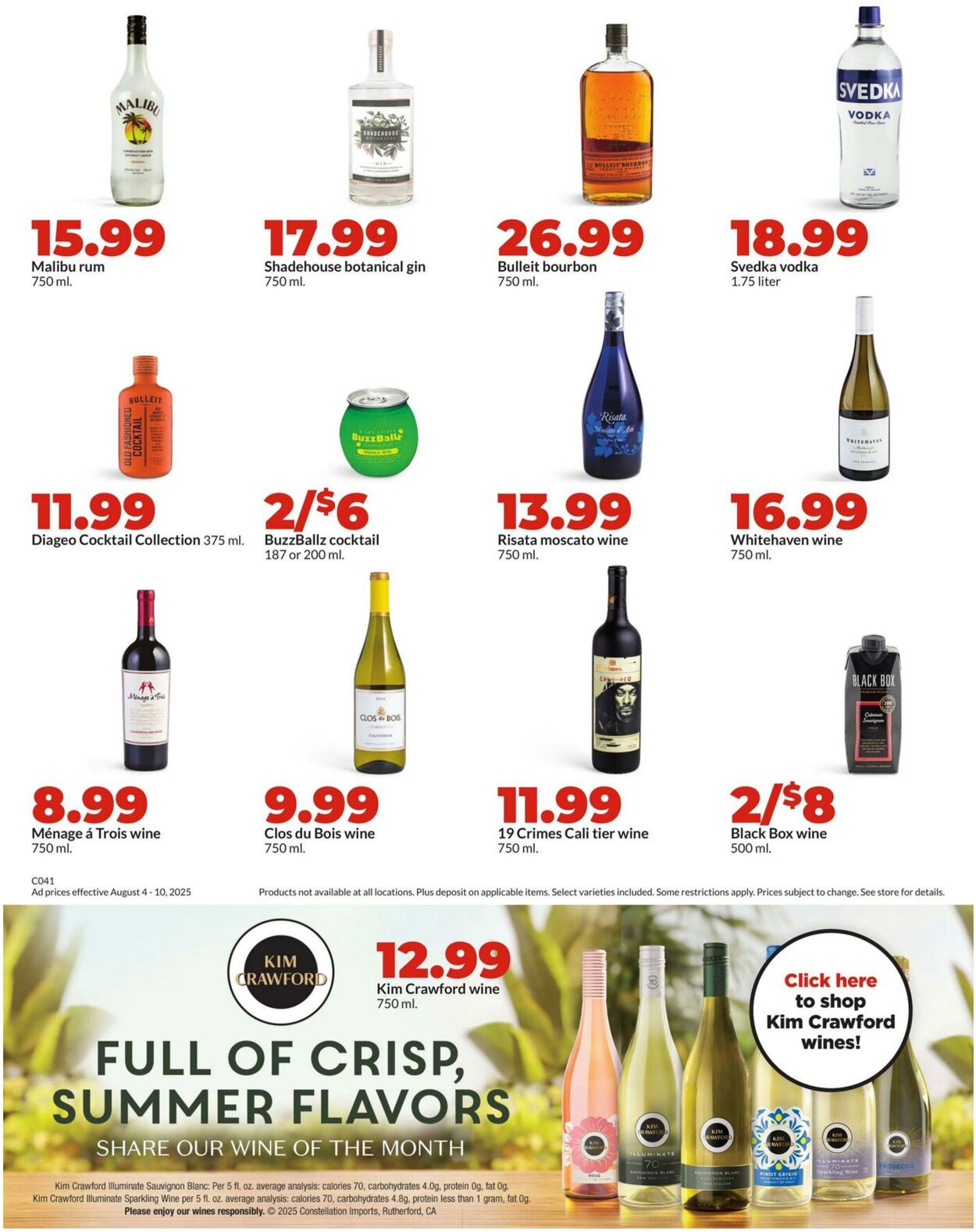 Weekly ad Hy-Vee 08/04/2025 - 08/10/2025