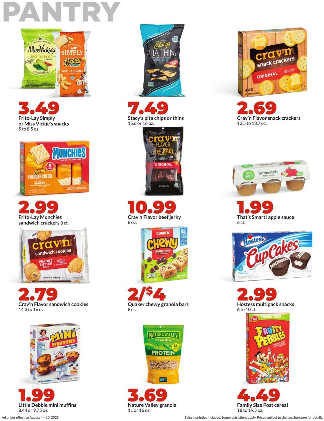 Weekly ad Hy-Vee 08/04/2025 - 08/10/2025
