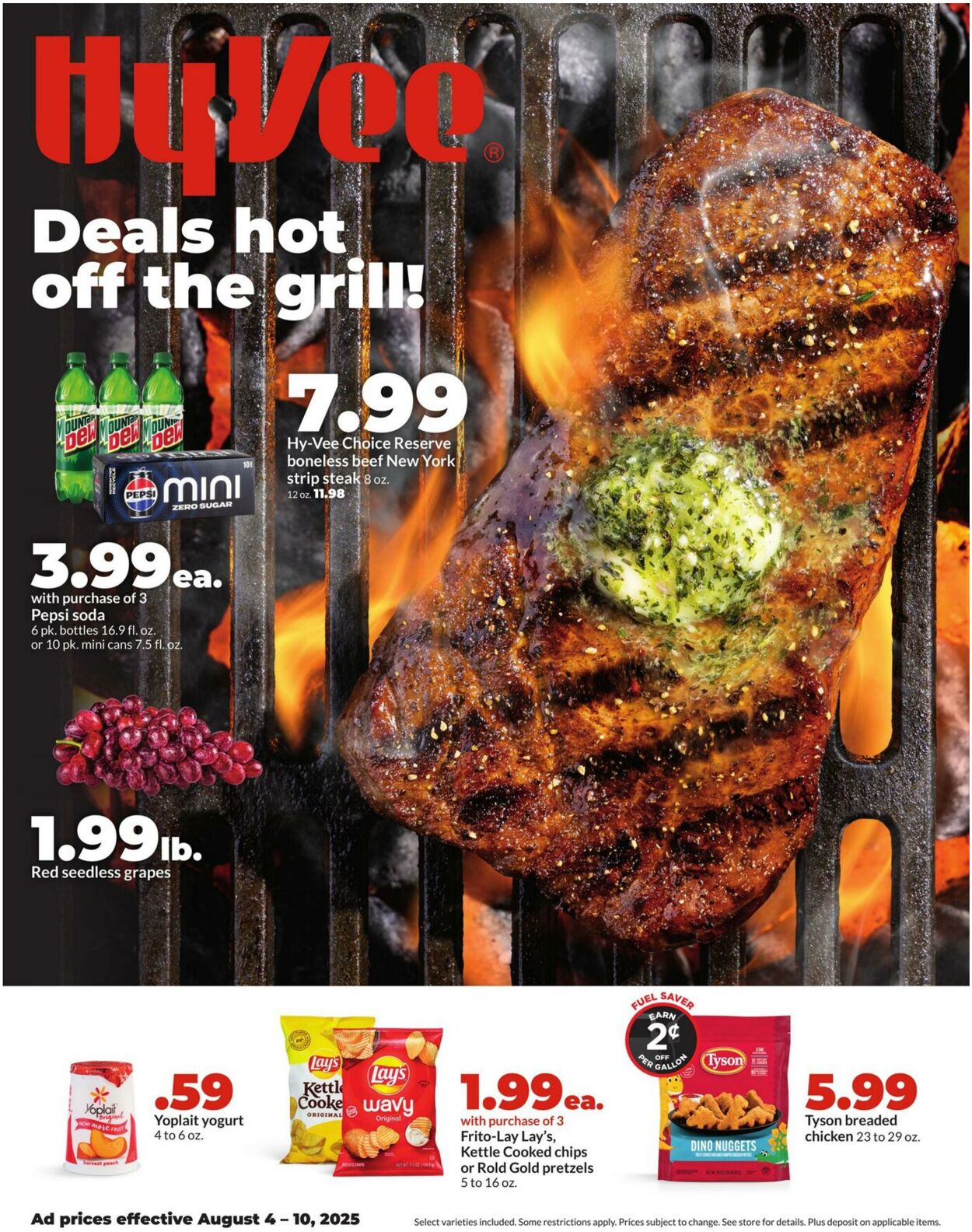 Weekly ad Hy-Vee 08/04/2025 - 08/10/2025
